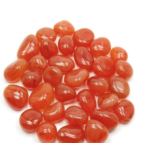 Carnelian tumble stone - Concordia Style Boutique