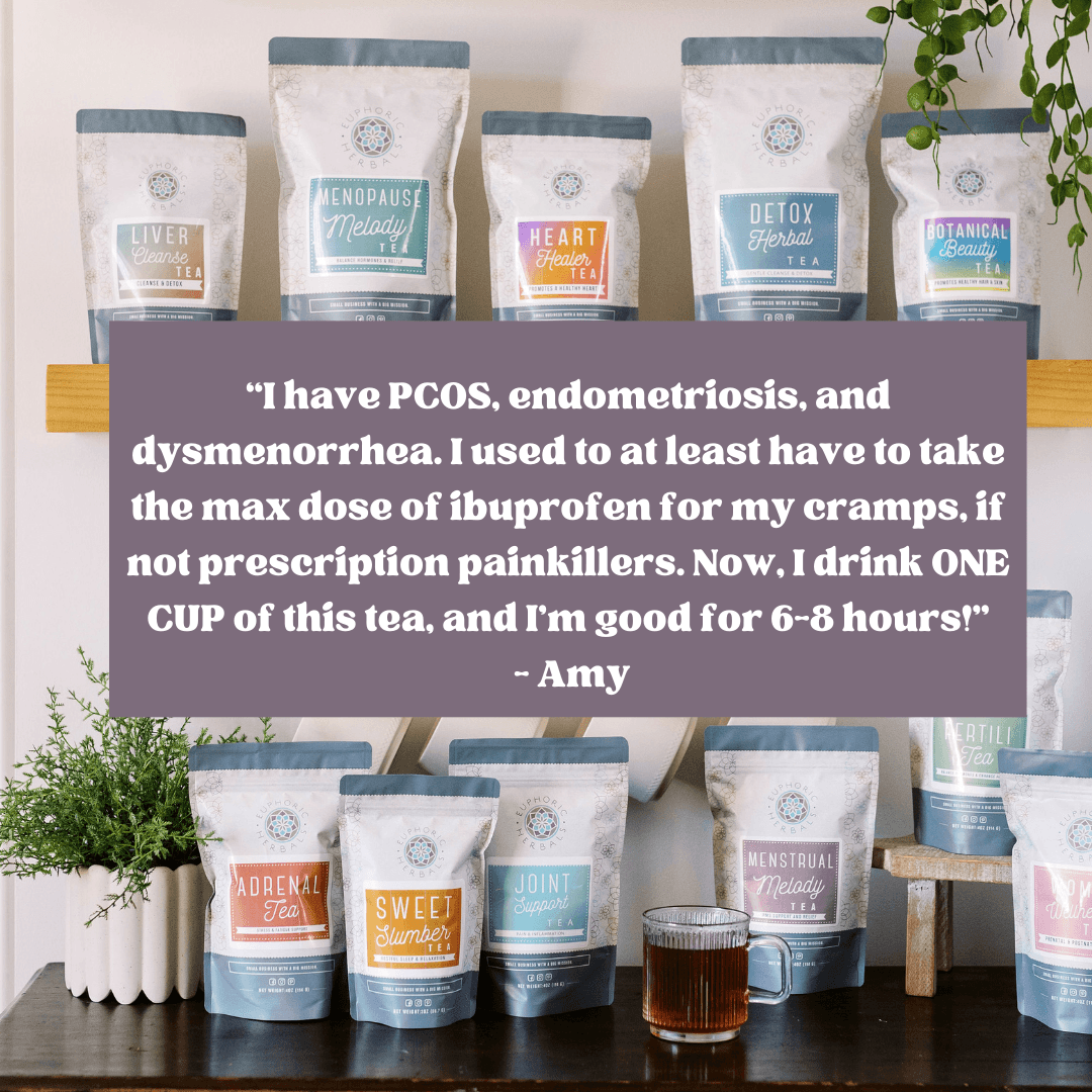 Menstrual Melody Tea | Raspberry Leaf Tea for Menstruation - Concordia Style Boutique