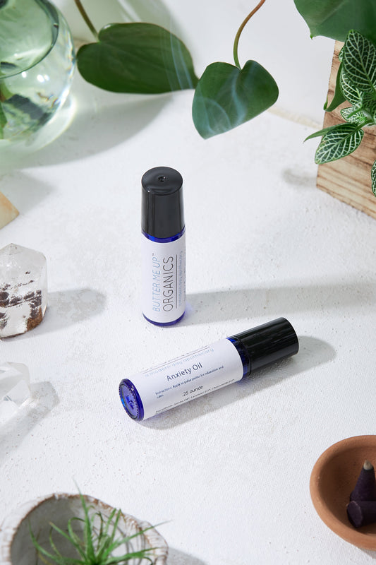 Anxiety Roller Ball / Organic Essential Oils For Anxiety / Anxiety Depression / Butter Me Up Organics - Concordia Style Boutique