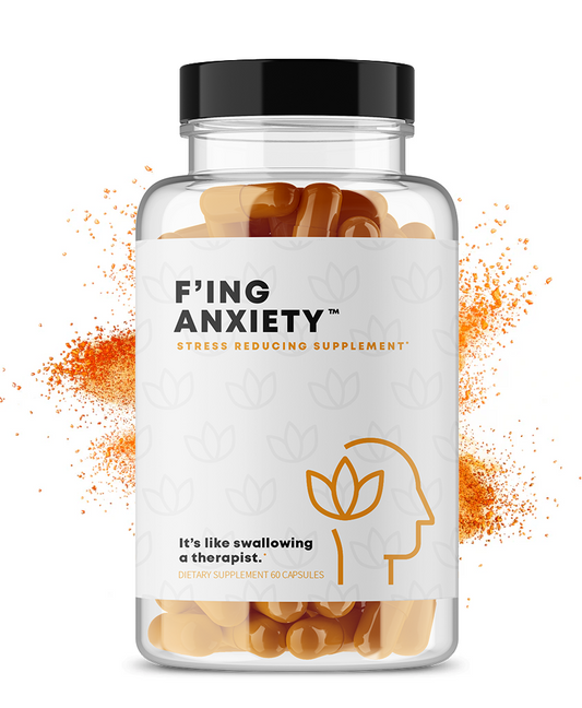F'ing Anxiety - Natural Remedies & Supplements for Anxiety - Concordia Style Boutique