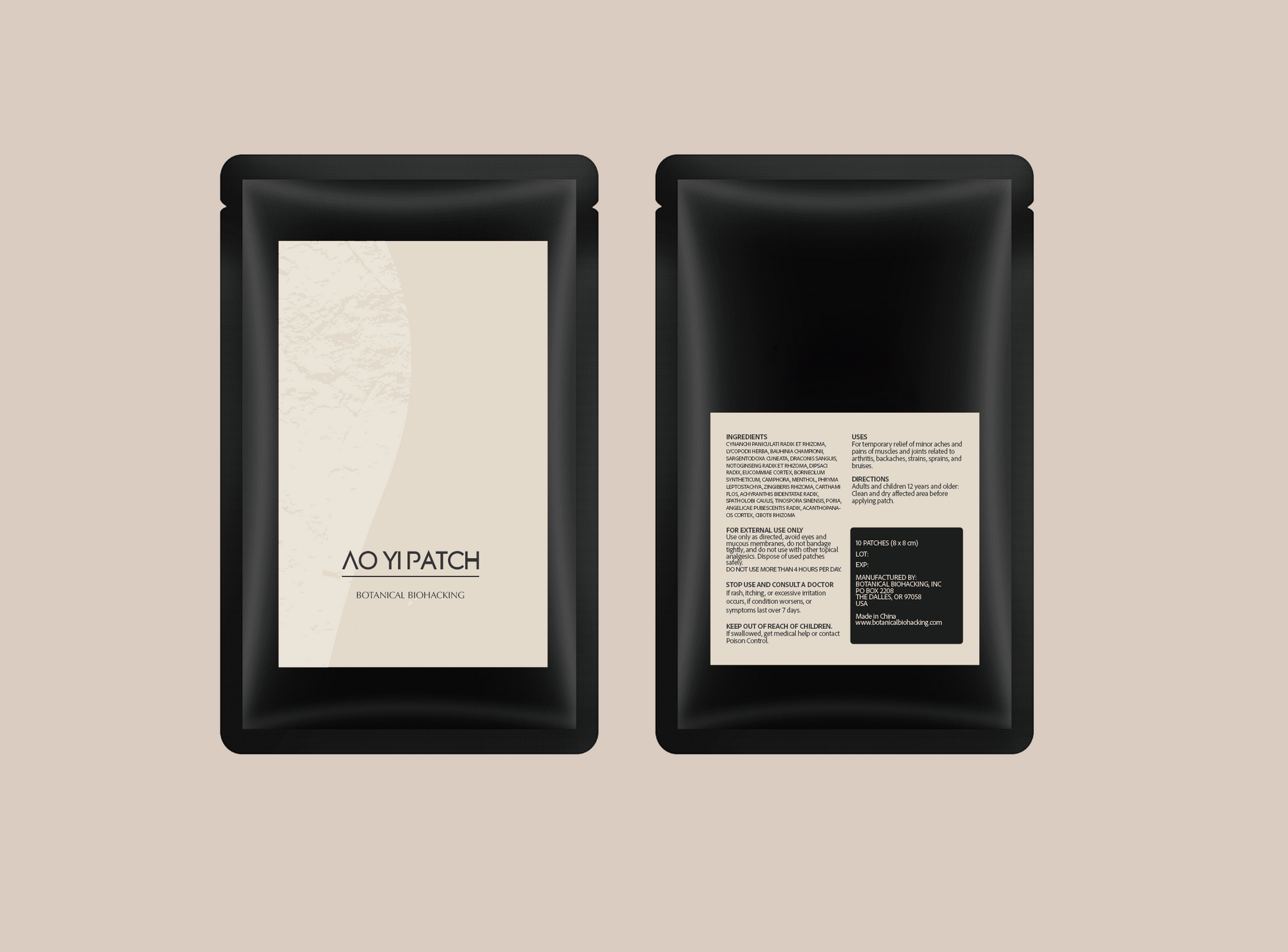 Ao Yi Pain Relief Patches - Concordia Style Boutique