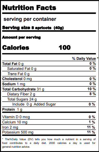 Apricots, Turkish, Organic - Concordia Style Boutique