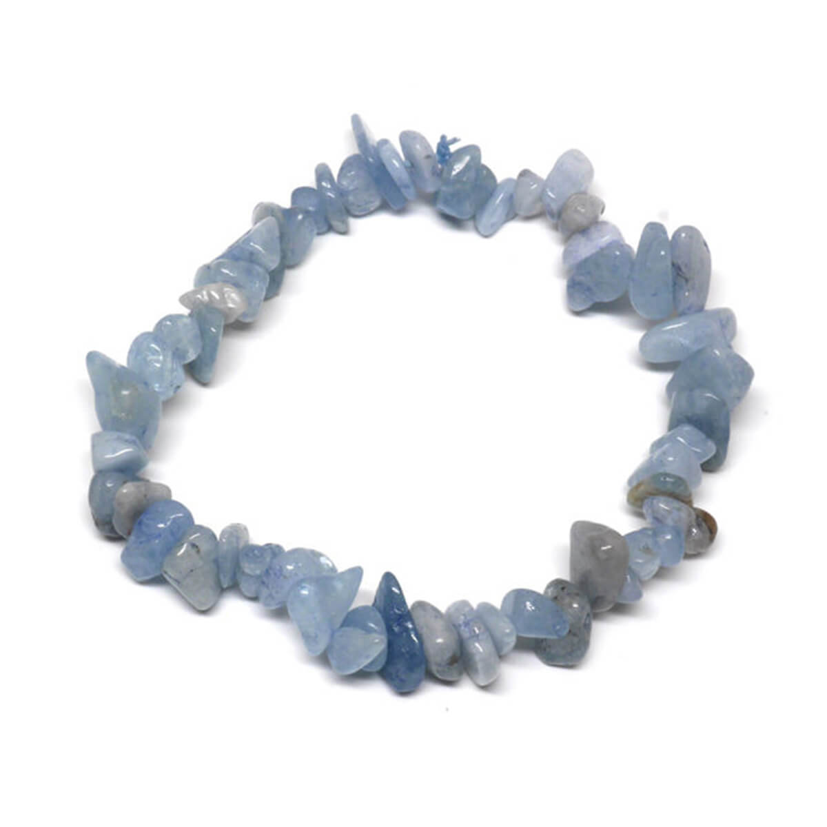NATURAL CRYSTAL CHIP BRACELET (ADJUSTABLE) - Concordia Style Boutique