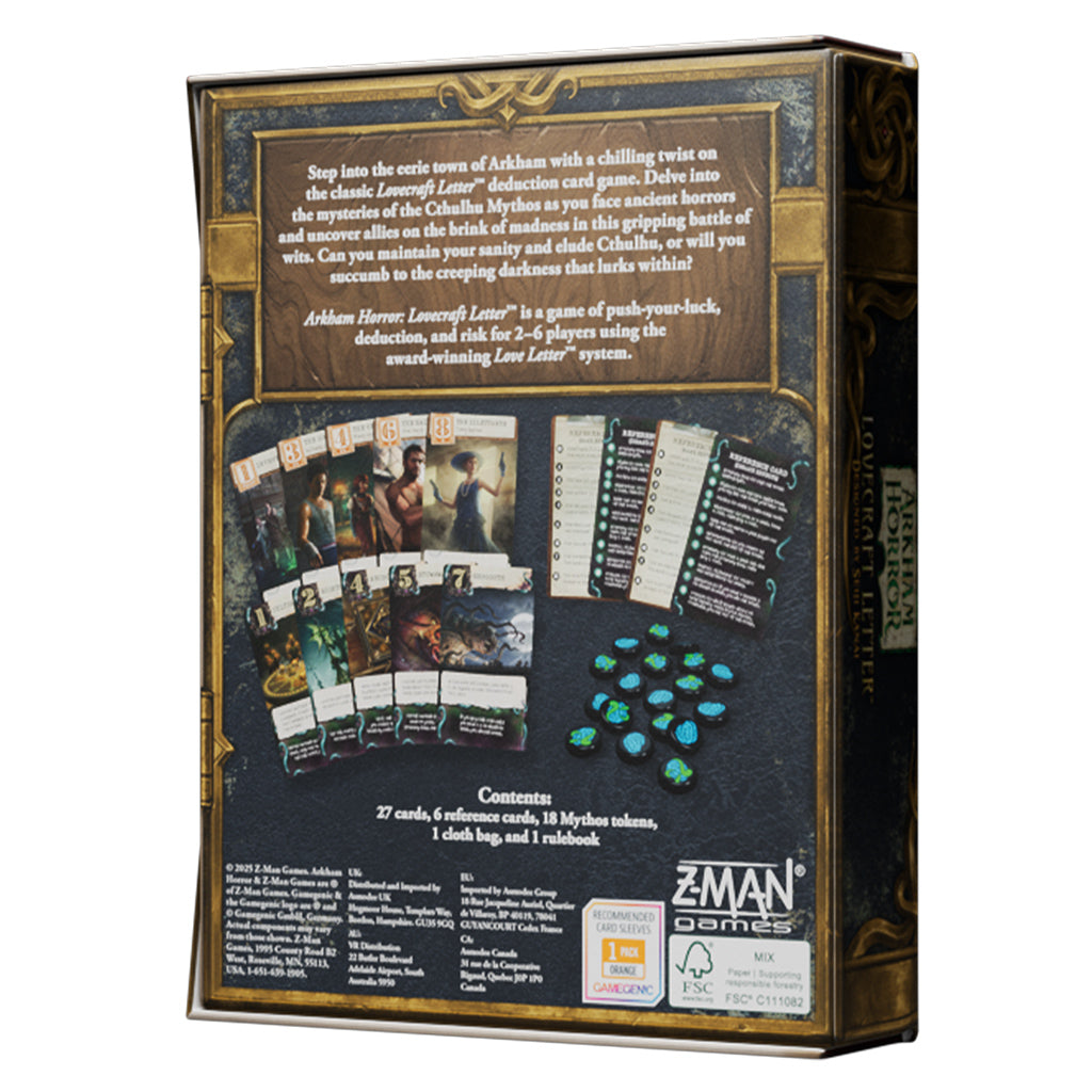 Arkham Horror: Lovecraft Letter - Concordia Style Boutique