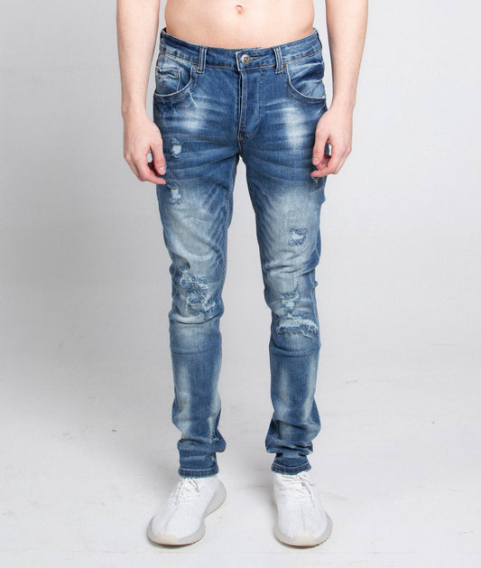 A402 SMALL RIPPED SKINNY JEANS