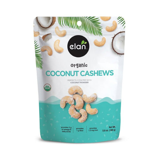 Coconut Cashews, Organic, Elan - Concordia Style Boutique