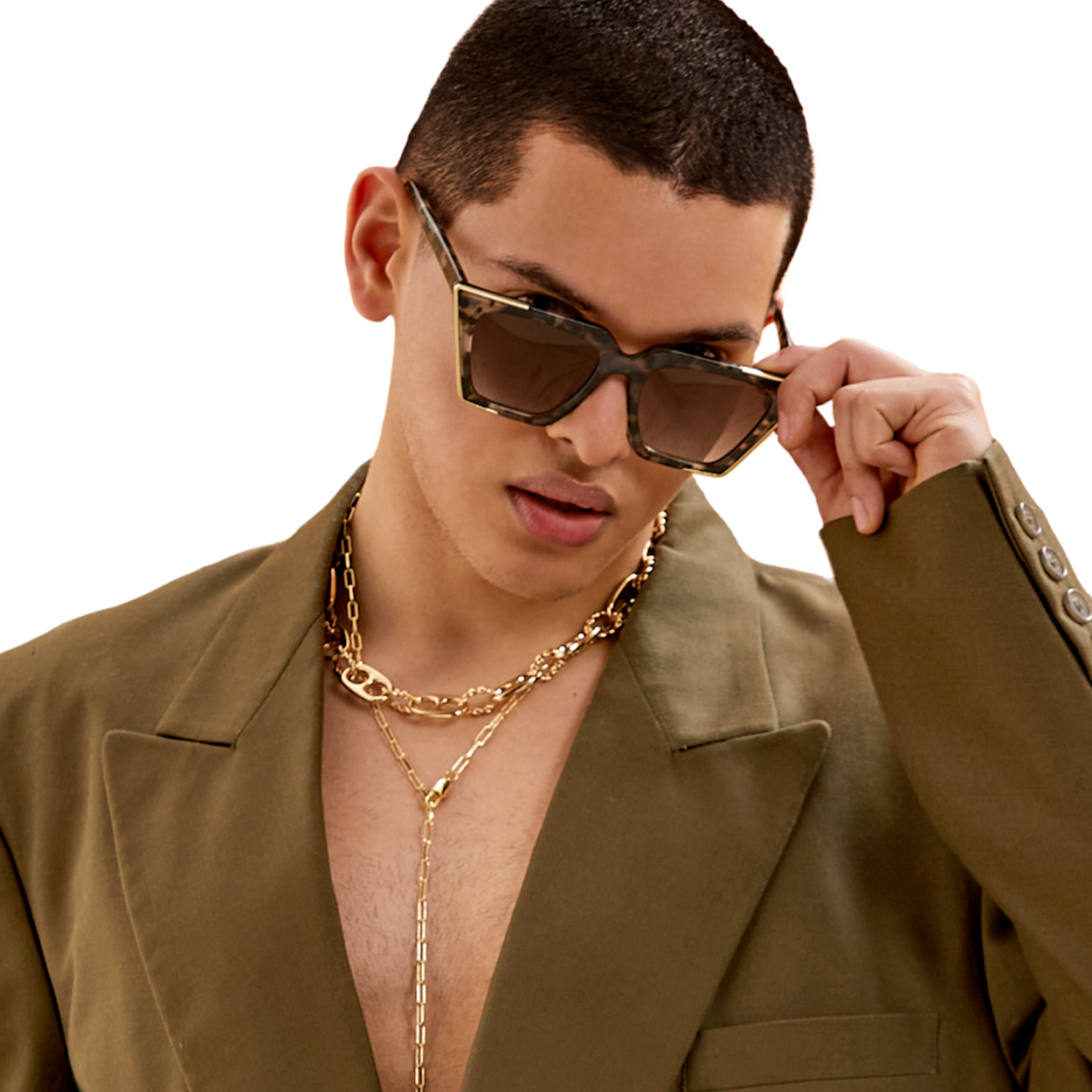 The CEO - Sustainable Tortoise Frame Brown Lens Cateye Sunglasses - Concordia Style Boutique