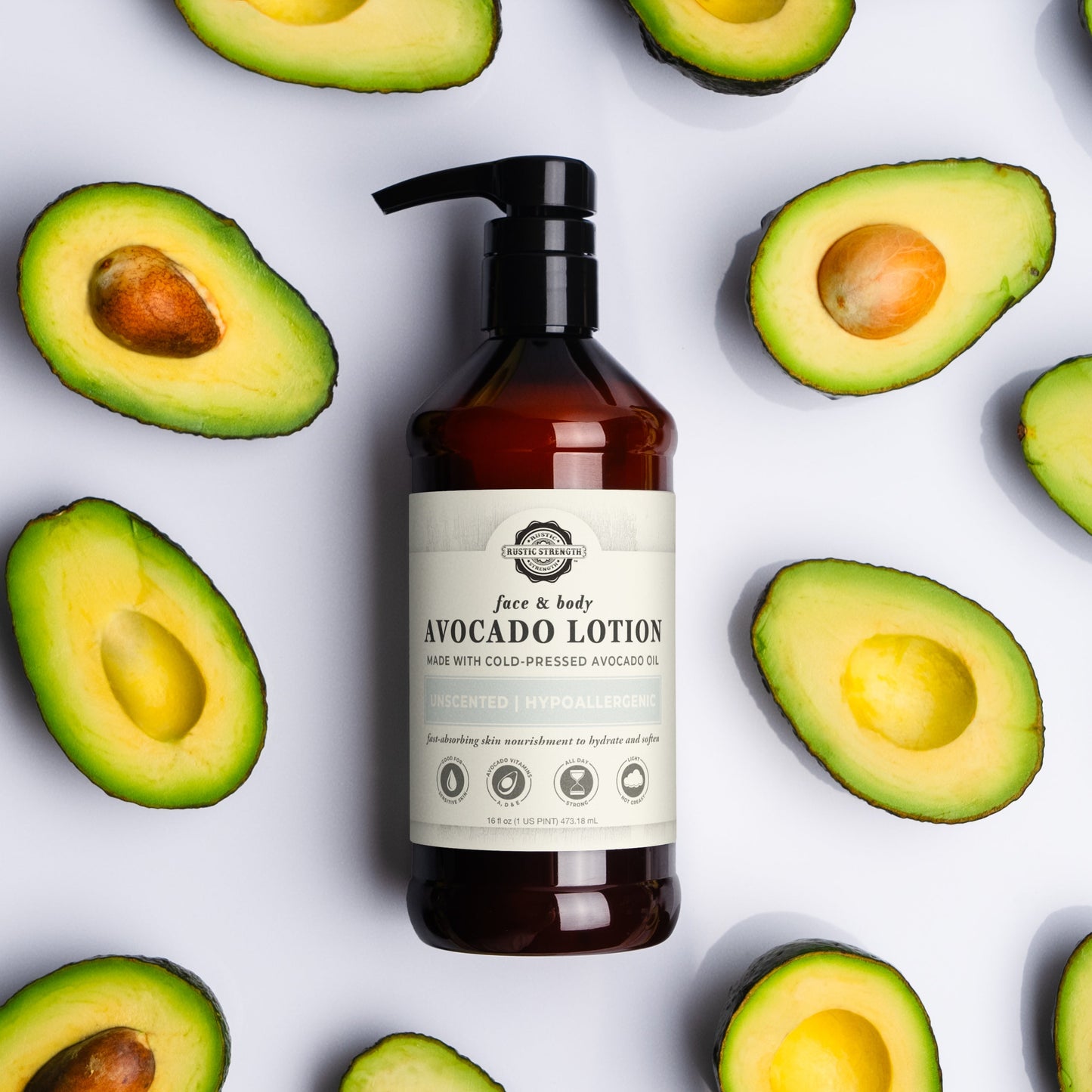 Avocado Lotion | Rosemary & Mint