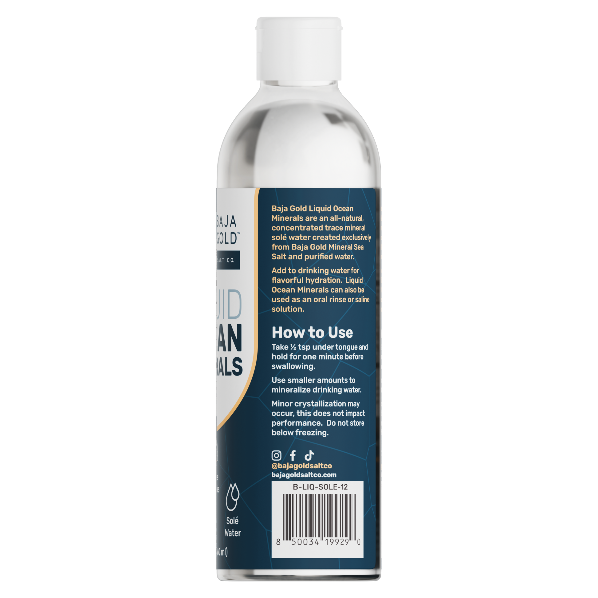 Baja Gold Liquid Ocean Minerals - Concordia Style Boutique