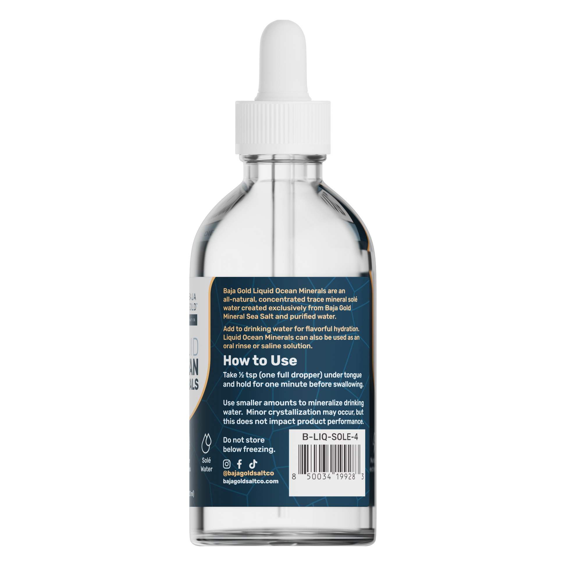 Baja Gold Liquid Ocean Minerals - Concordia Style Boutique