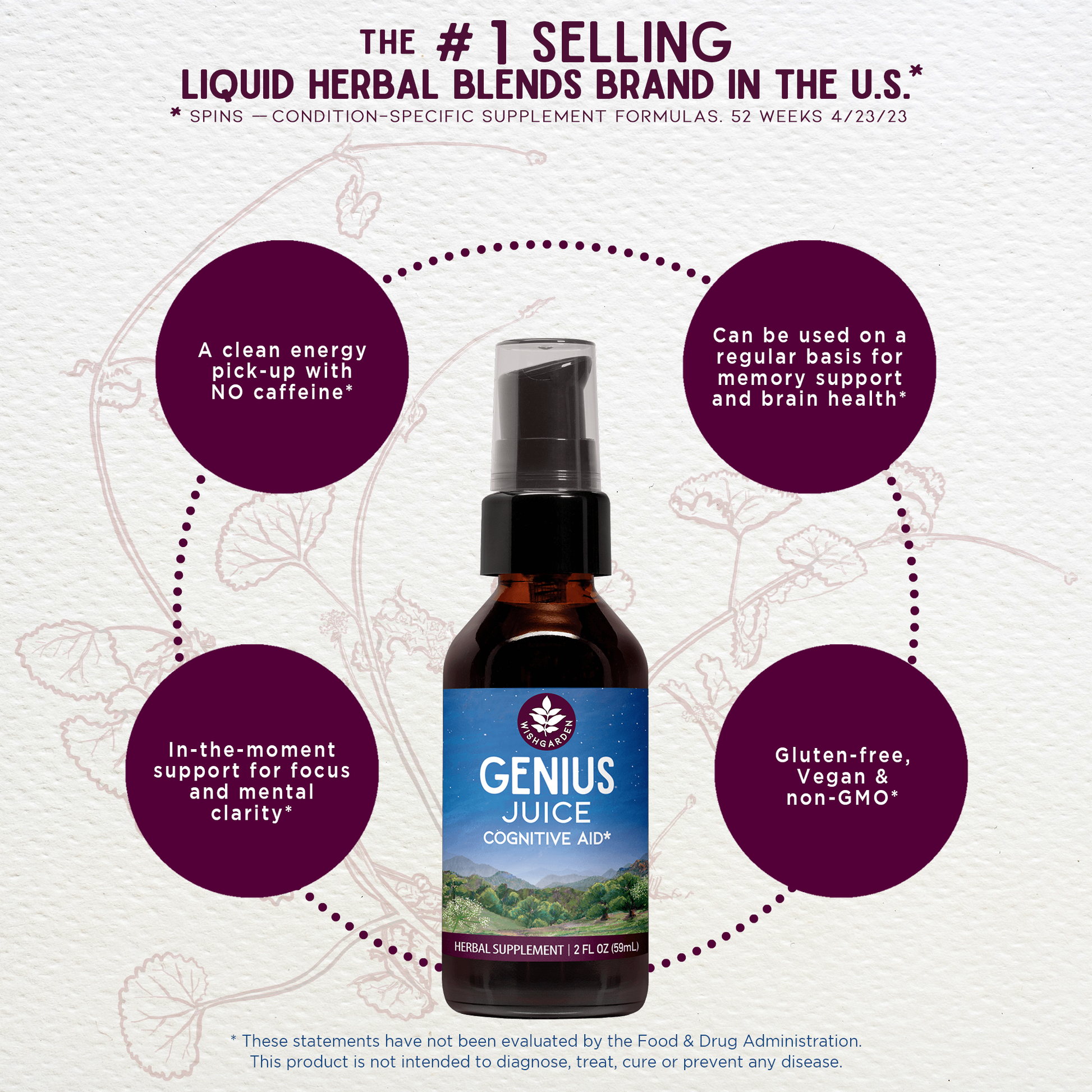 Genius Juice Cognitive Aid - Concordia Style Boutique