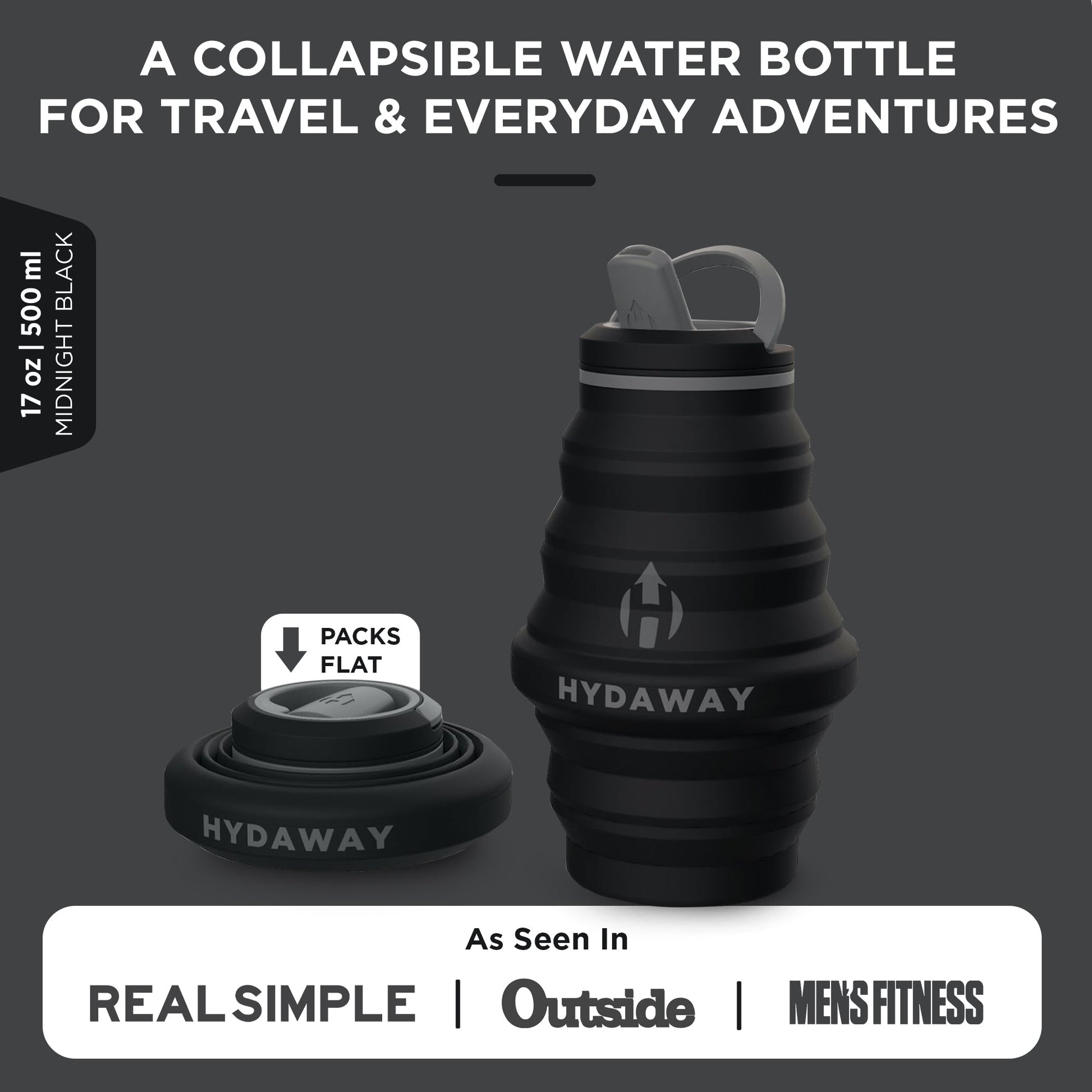 Collapsible Water Bottle | 17oz - Concordia Style Boutique