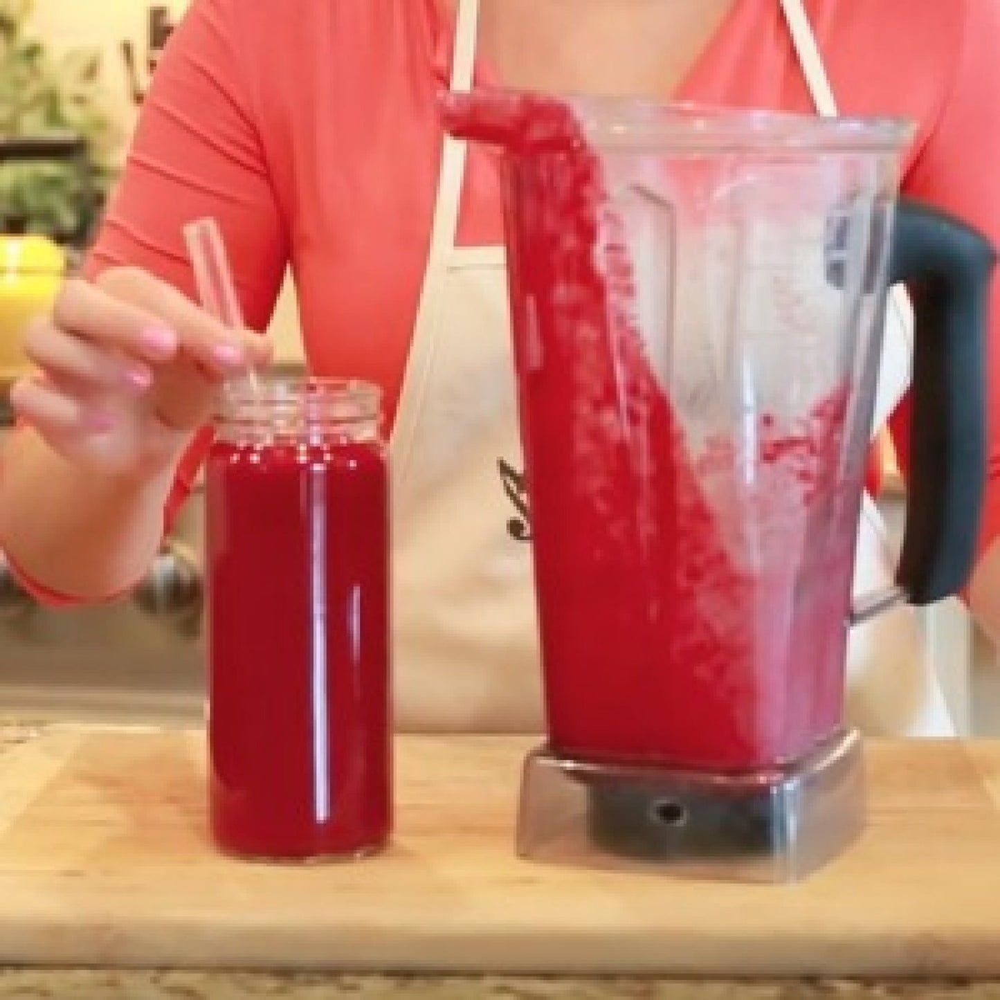 Juice and Smoothie Glass Straw Set