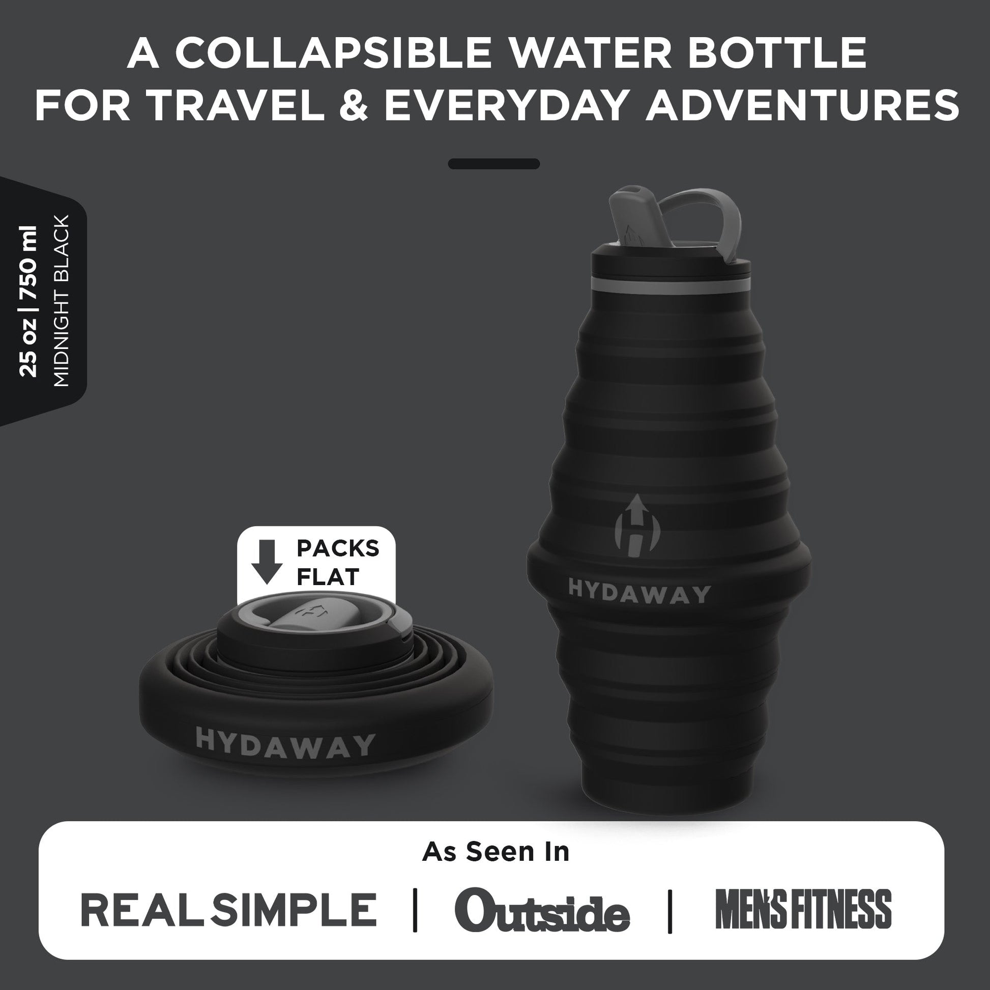 Collapsible Water Bottle | 25oz - Concordia Style Boutique