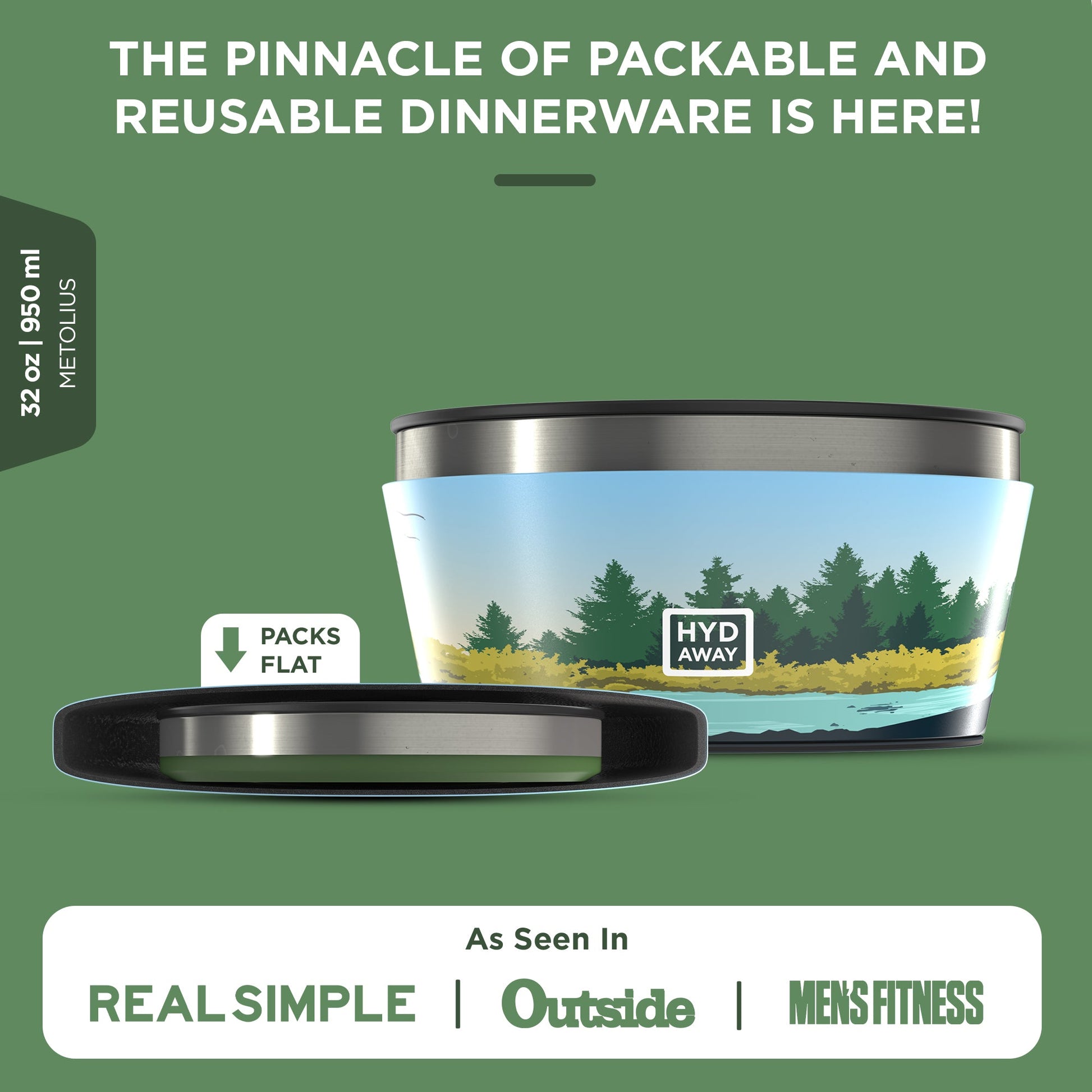 Collapsible Insulated Bowl | 1-Quart - Concordia Style Boutique