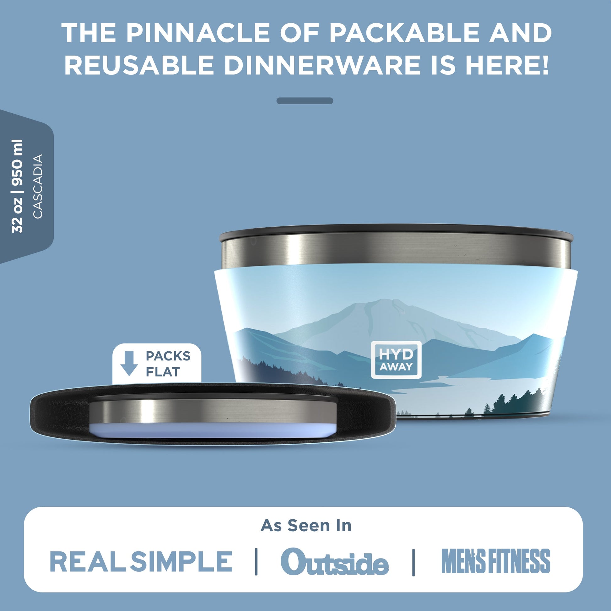 Collapsible Insulated Bowl | 1-Quart - Concordia Style Boutique