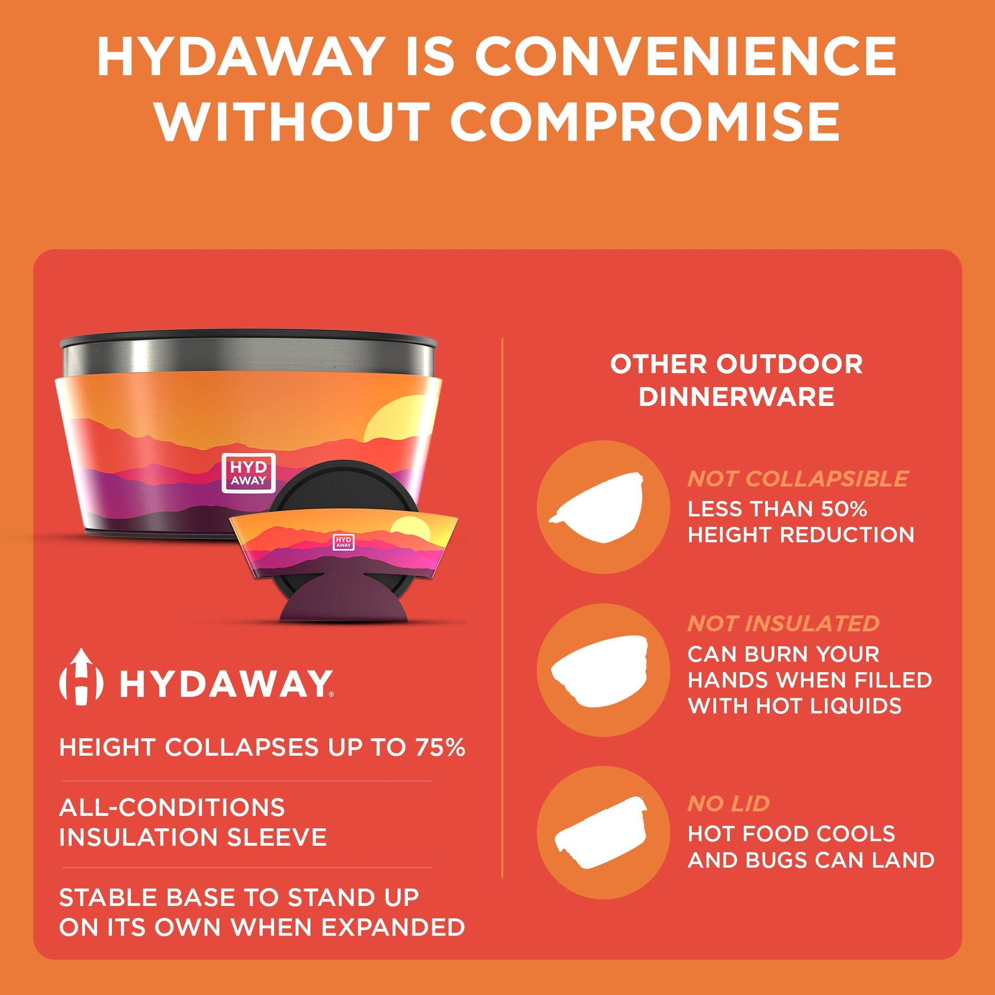 Collapsible Insulated Bowl | 1-Quart - Concordia Style Boutique