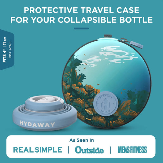 Collapsible Water Bottle Travel Case - Bottle not included - Concordia Style Boutique