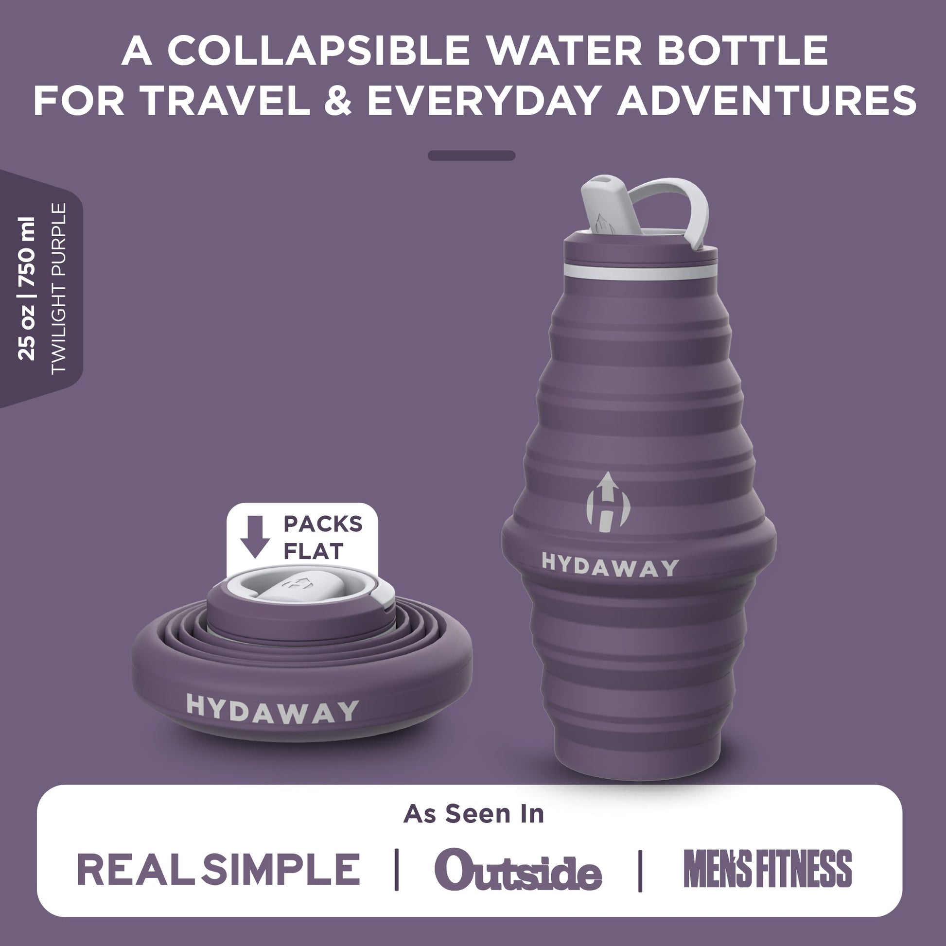 Collapsible Water Bottle | 25oz - Concordia Style Boutique