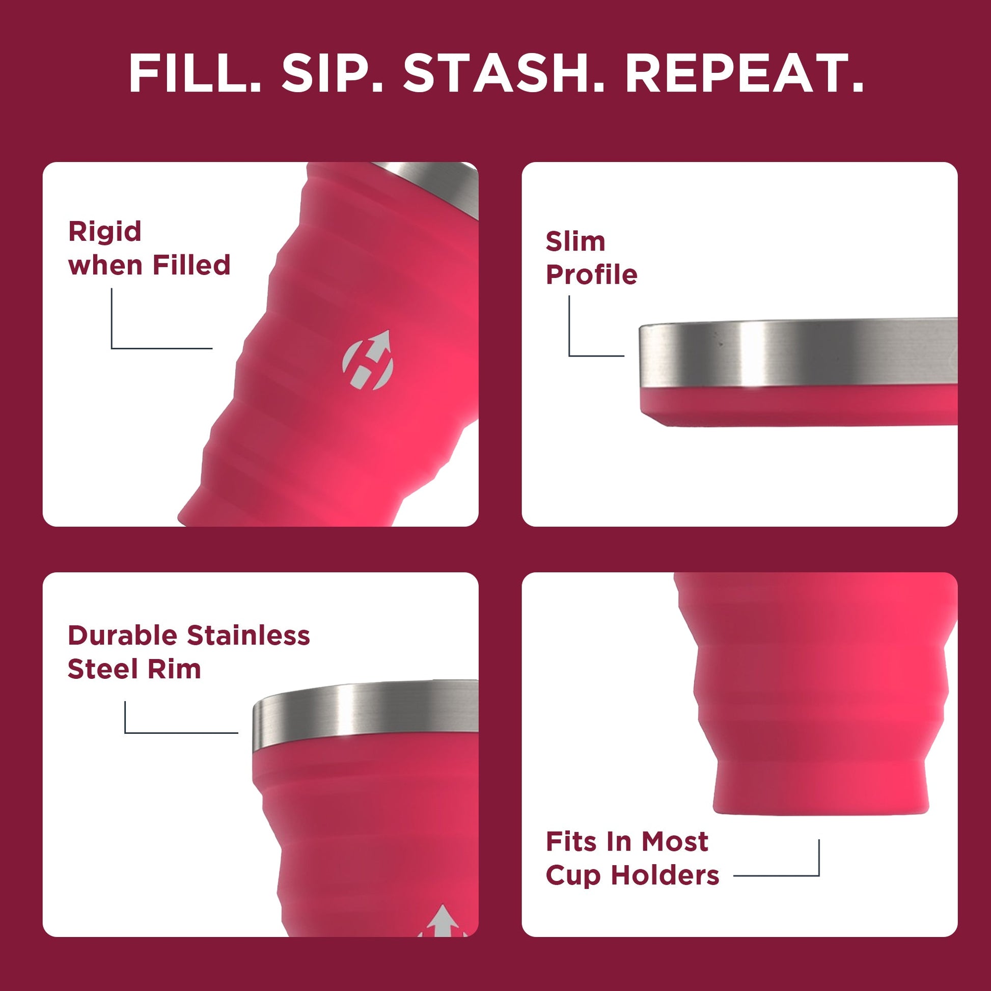 Collapsible Pint - Concordia Style Boutique
