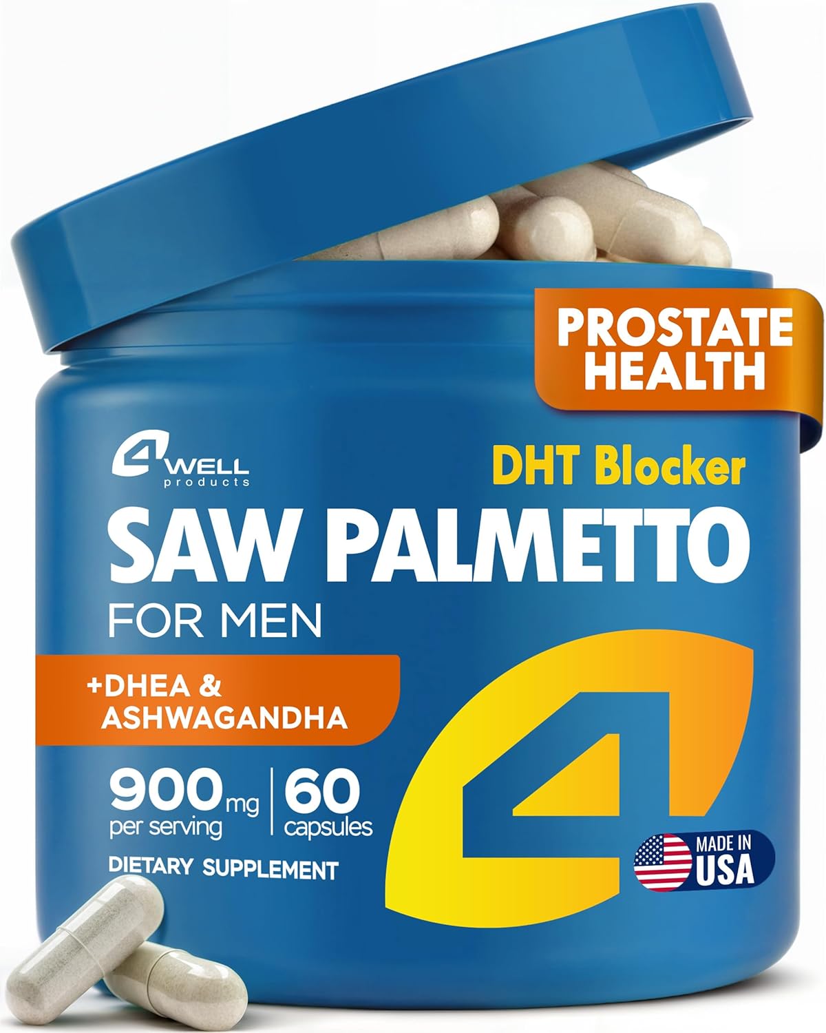 Improved Complex Saw Palmetto for Men 900 mg
