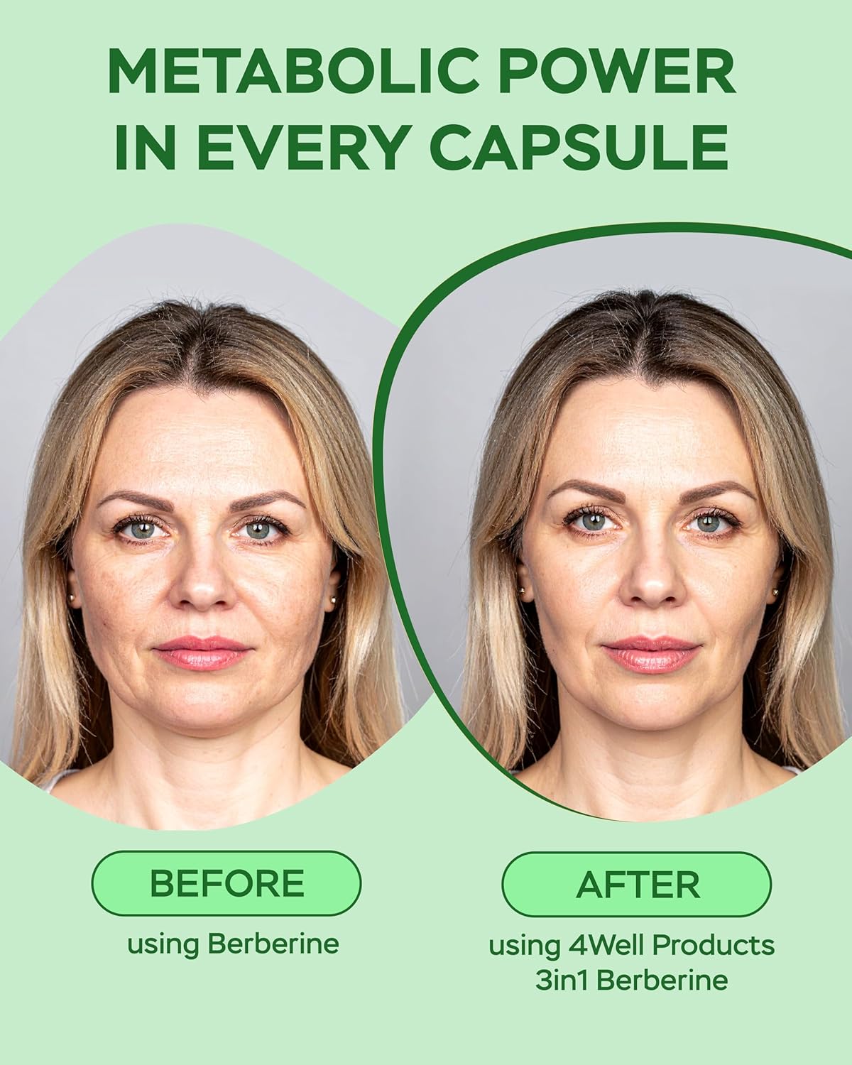 Berberine HCL Supplement - 60 Capsules