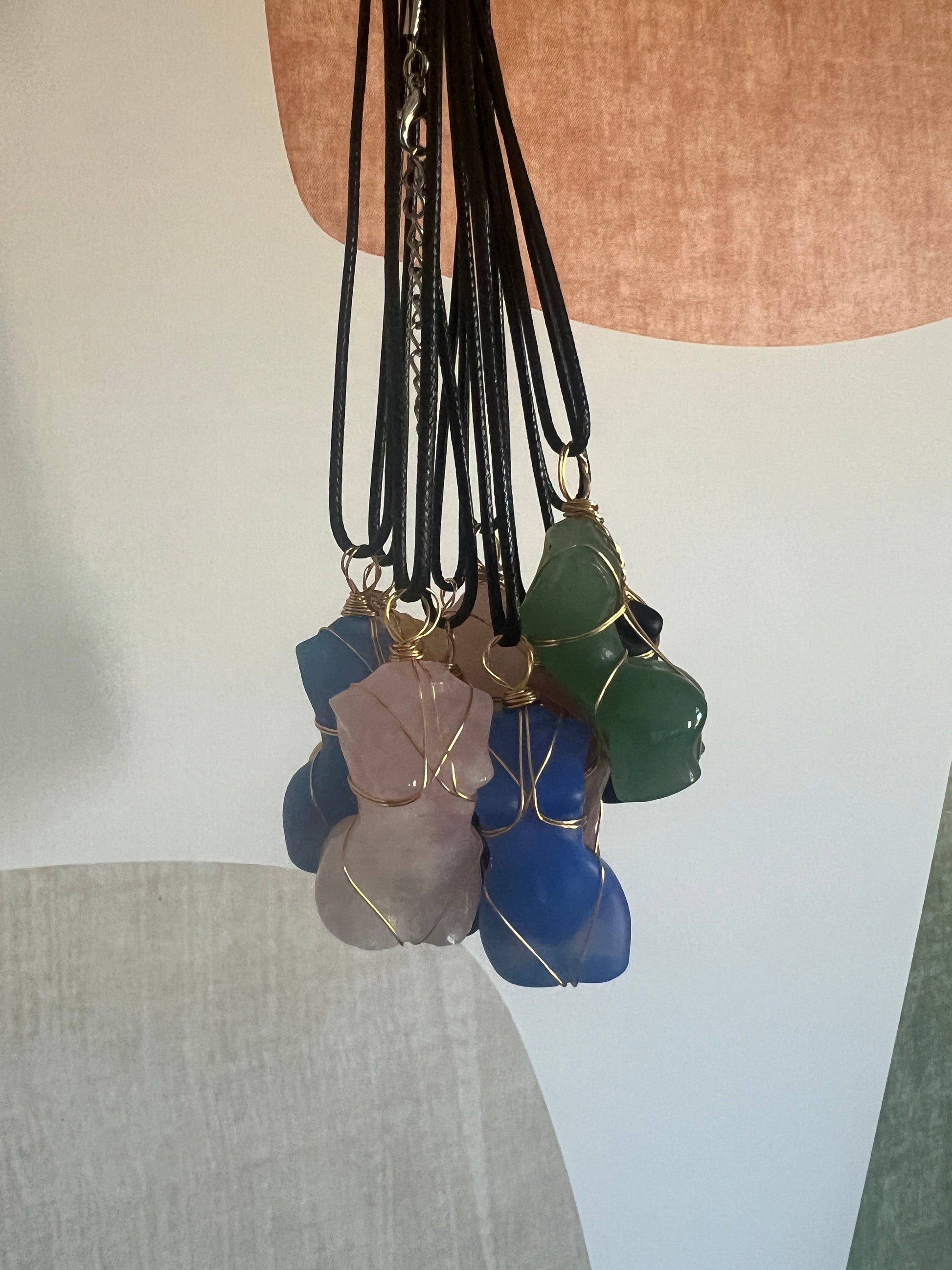 Goddess Body Crystal Pendant Necklace - Concordia Style Boutique