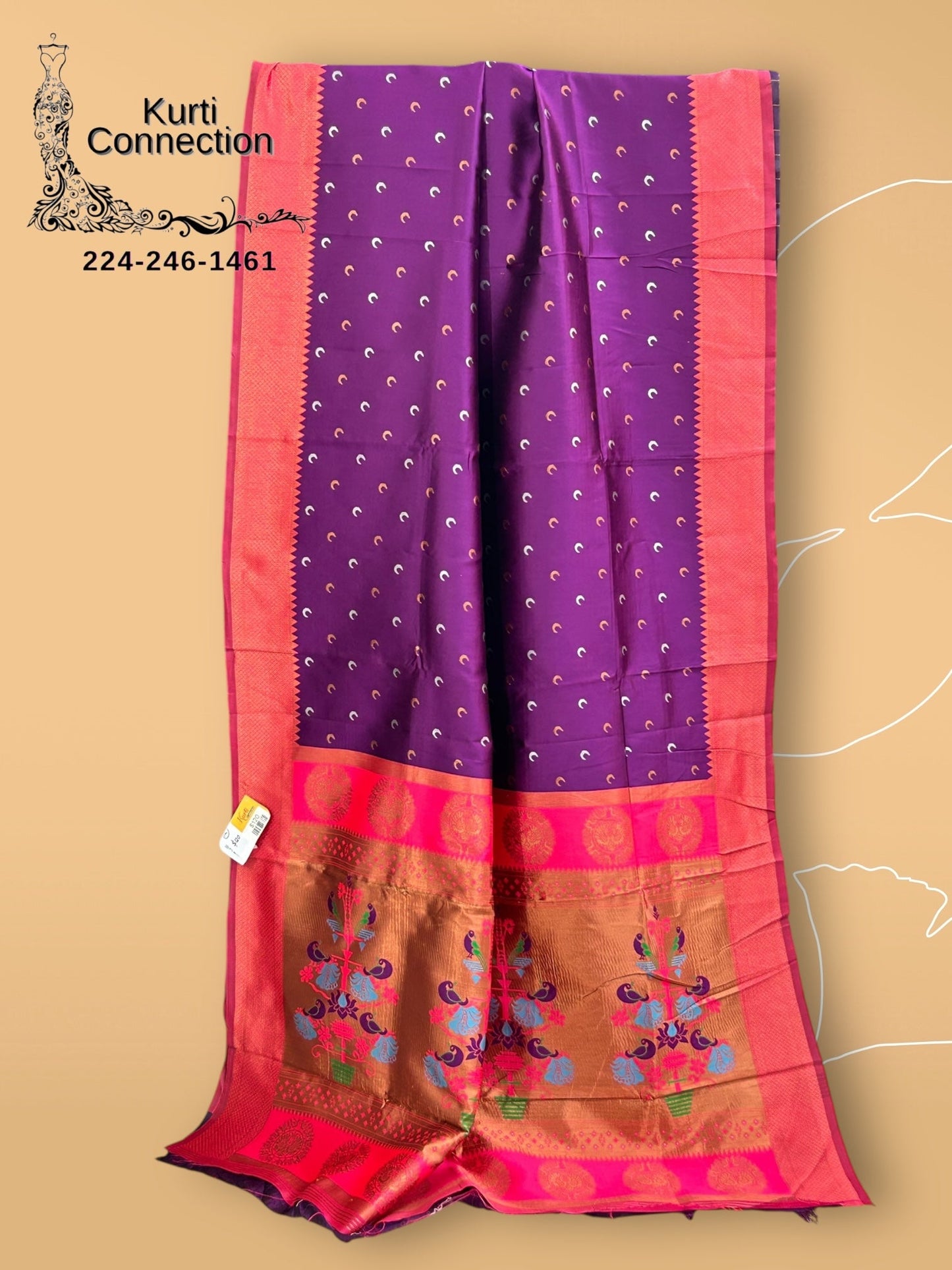 Art Silk Paithani Saree