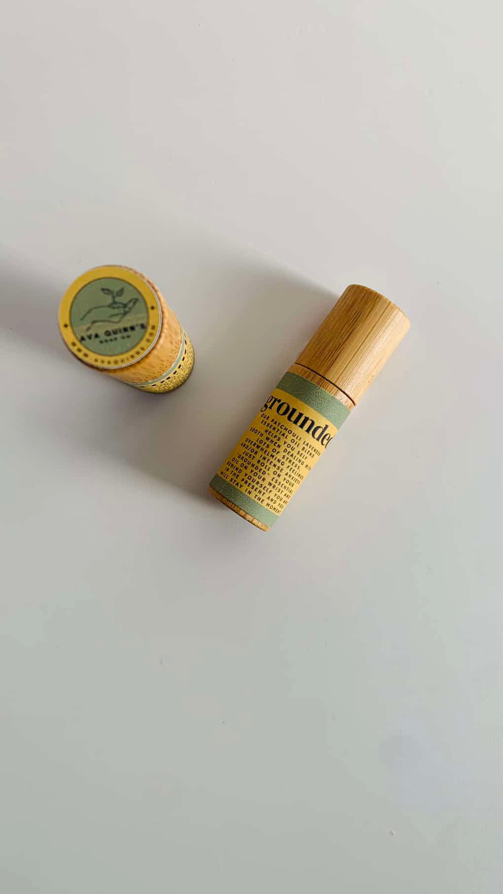 Grounding Essential Oil Blend Roll-On – Organic Ingredients