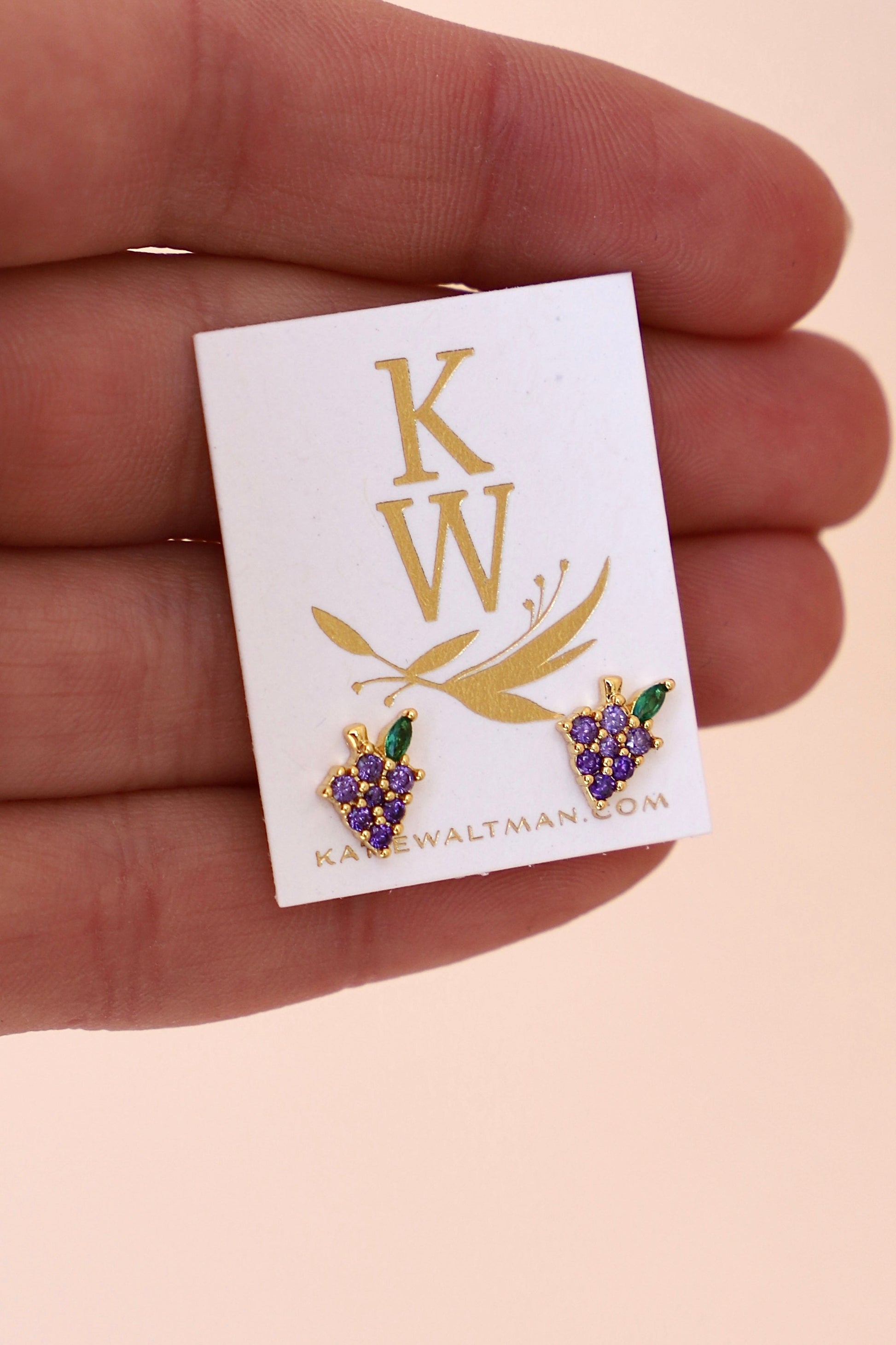 CZ FRUIT STUDS - Concordia Style Boutique