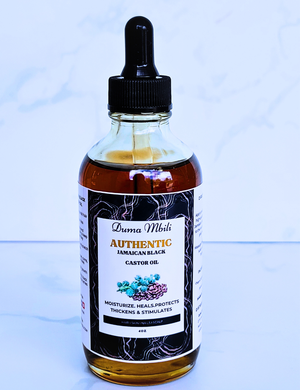 Unrefined Jamaican Black Castor Oil