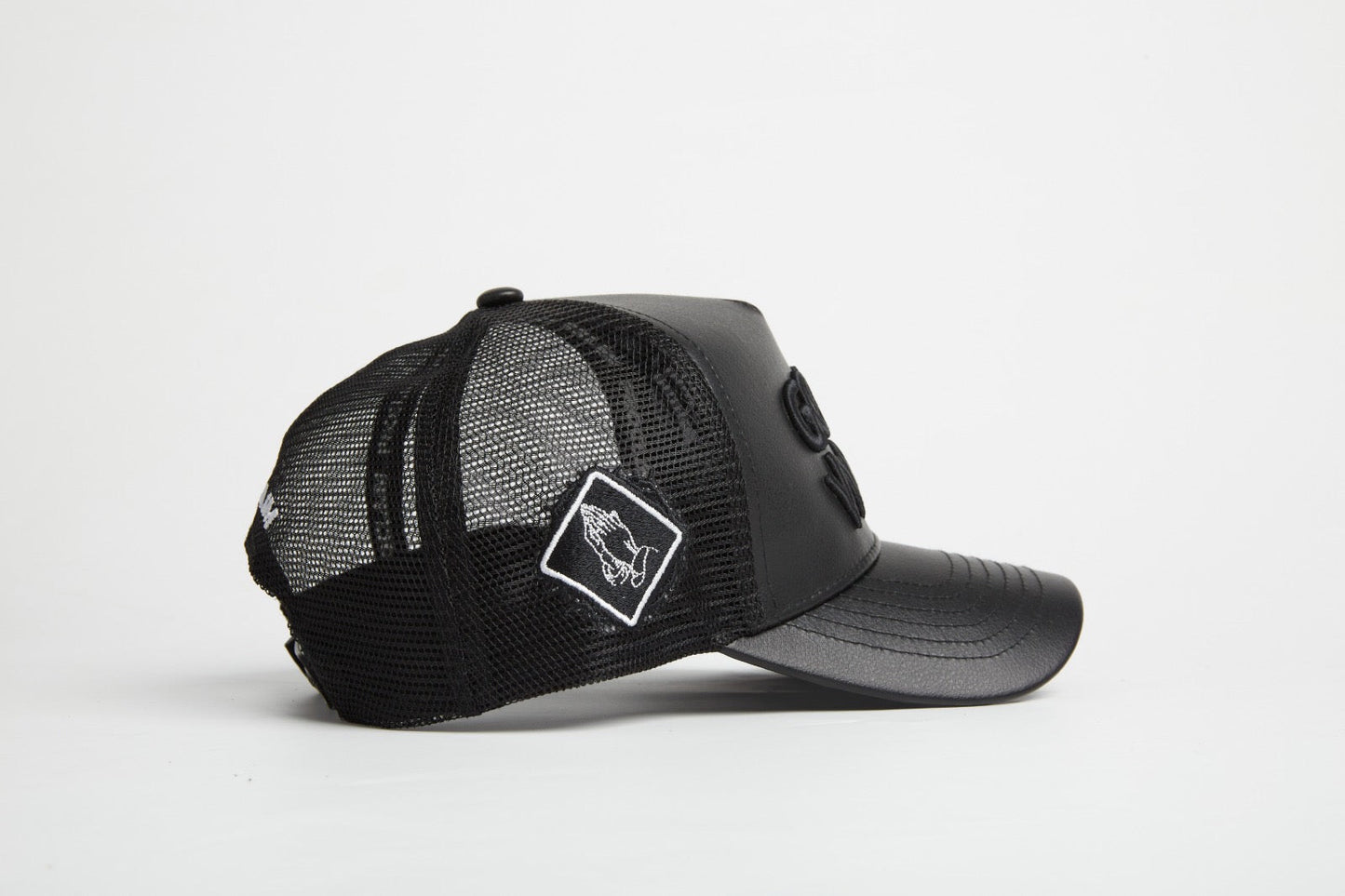 God's Work- Asphalt Leather / Signature Series Snap-back - Concordia Style Boutique