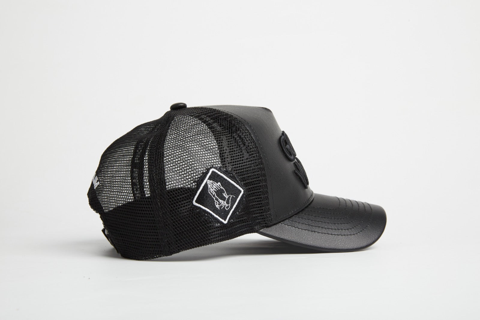 God's Work- Asphalt Leather / Signature Series Snap-back - Concordia Style Boutique