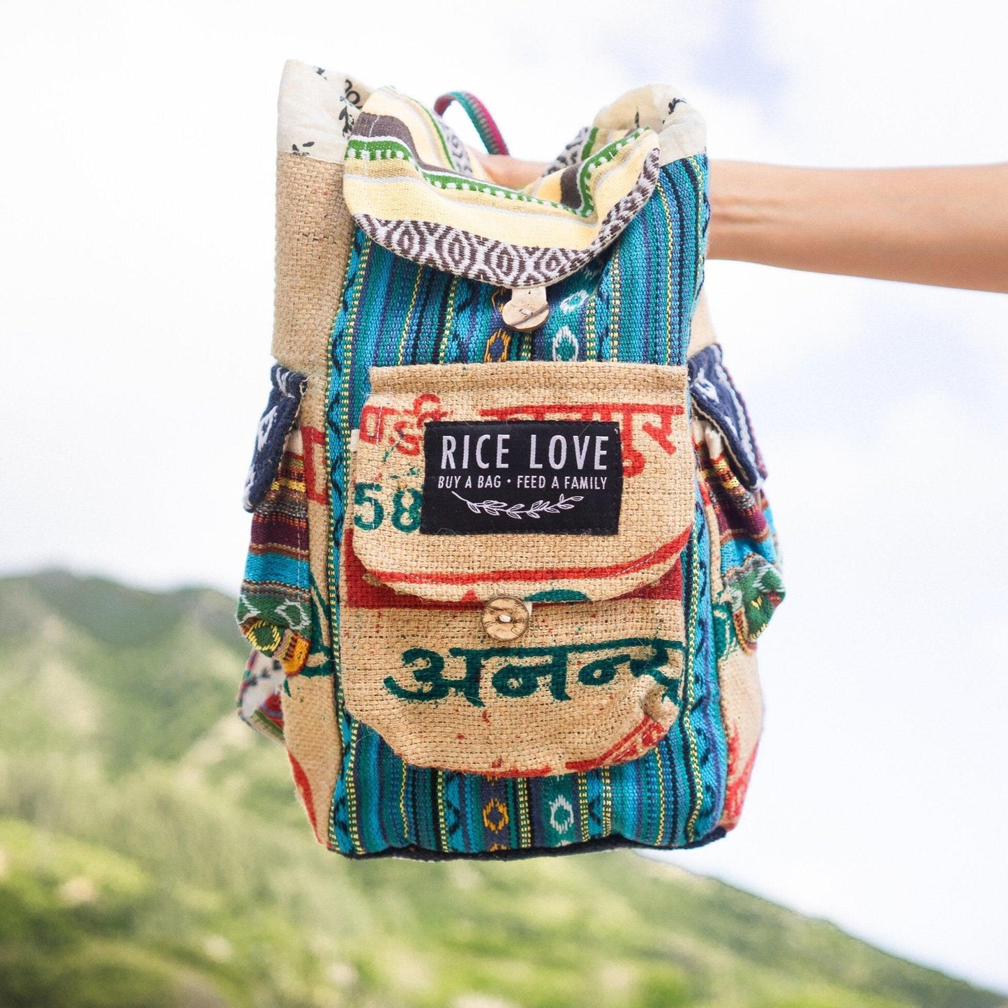 Mini Recycled Travel Backpack Goa