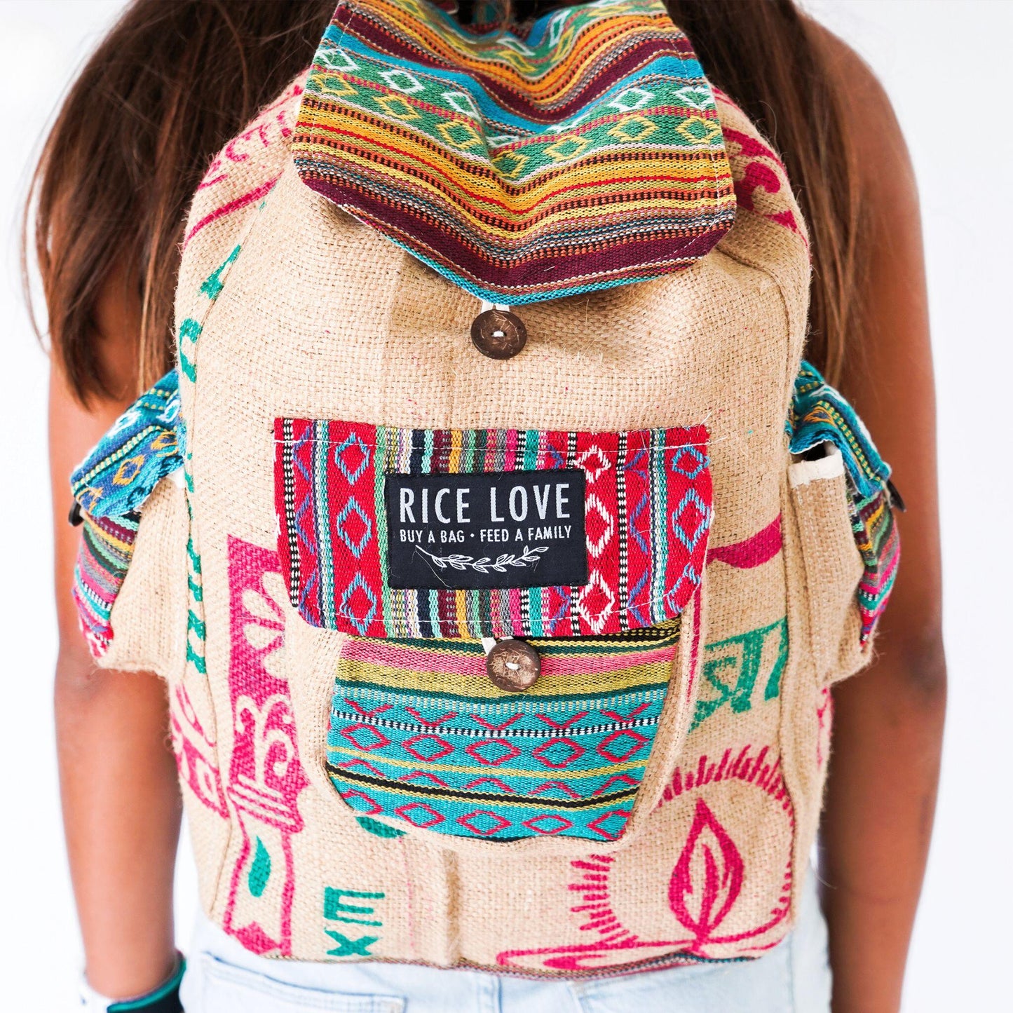 Recycled Travel Backpack Agra