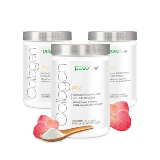 3 PACK COLLAGEN P18 - Premium Tri-Pack from Paleolf.us - Just $142.47! Shop now at Concordia Style Boutique