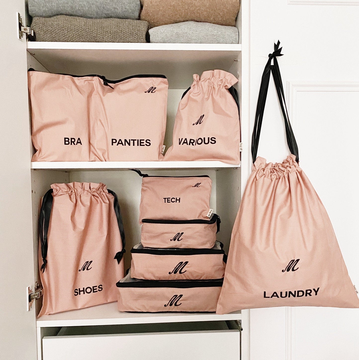 BA Travel Set, 8-pack Pink/Blush - Concordia Style Boutique
