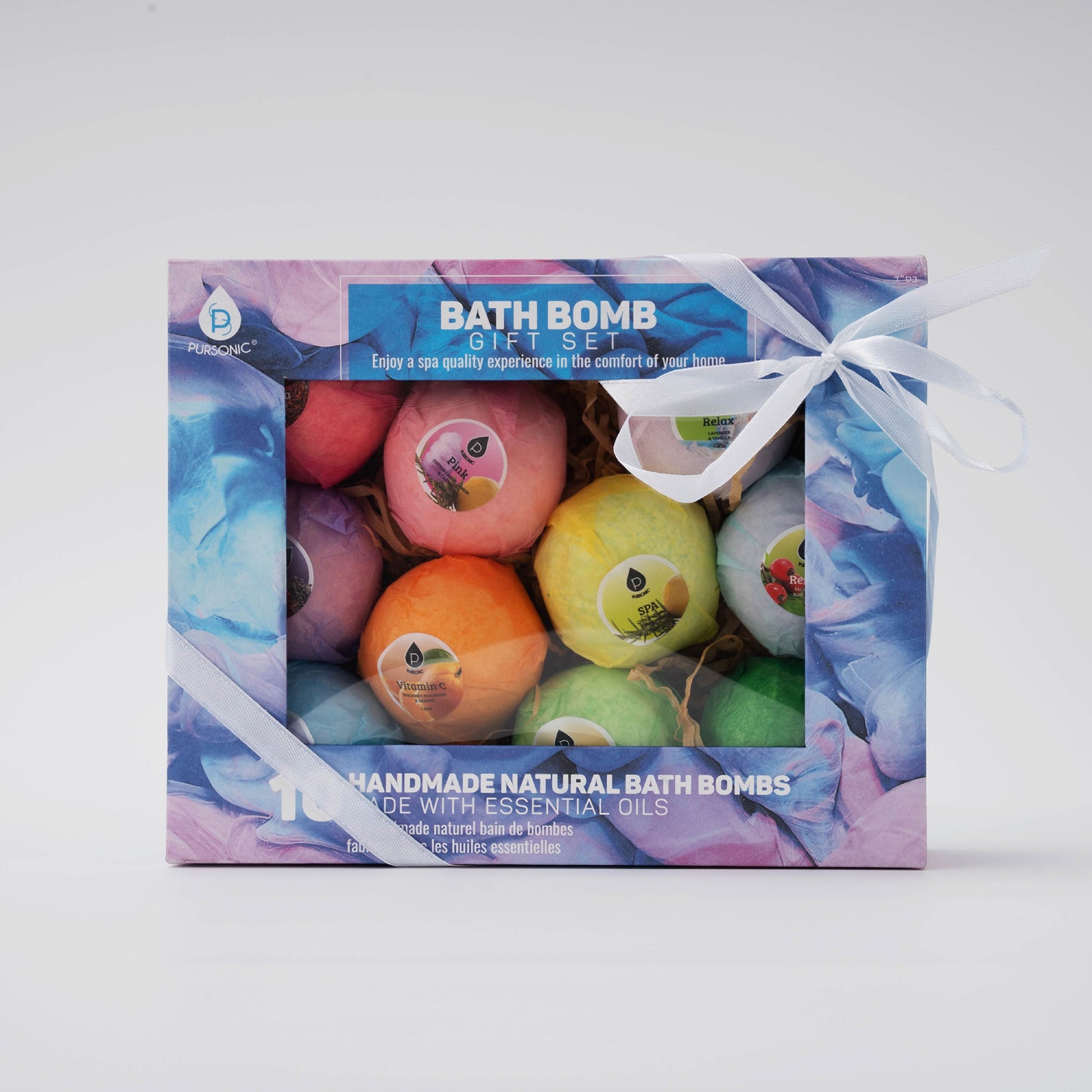 10 Pcs of Handmade, Natural and Organic Bath Bombs - Concordia Style Boutique
