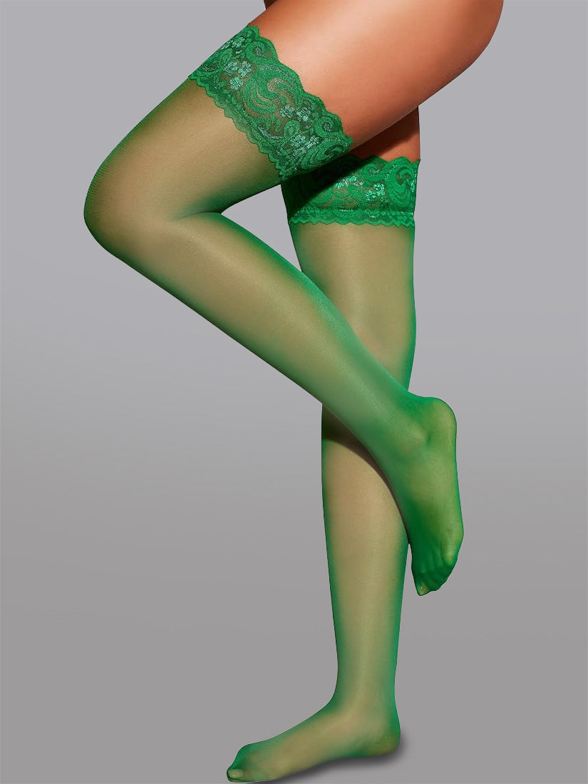 Lace Top Stockings - Concordia Style Boutique