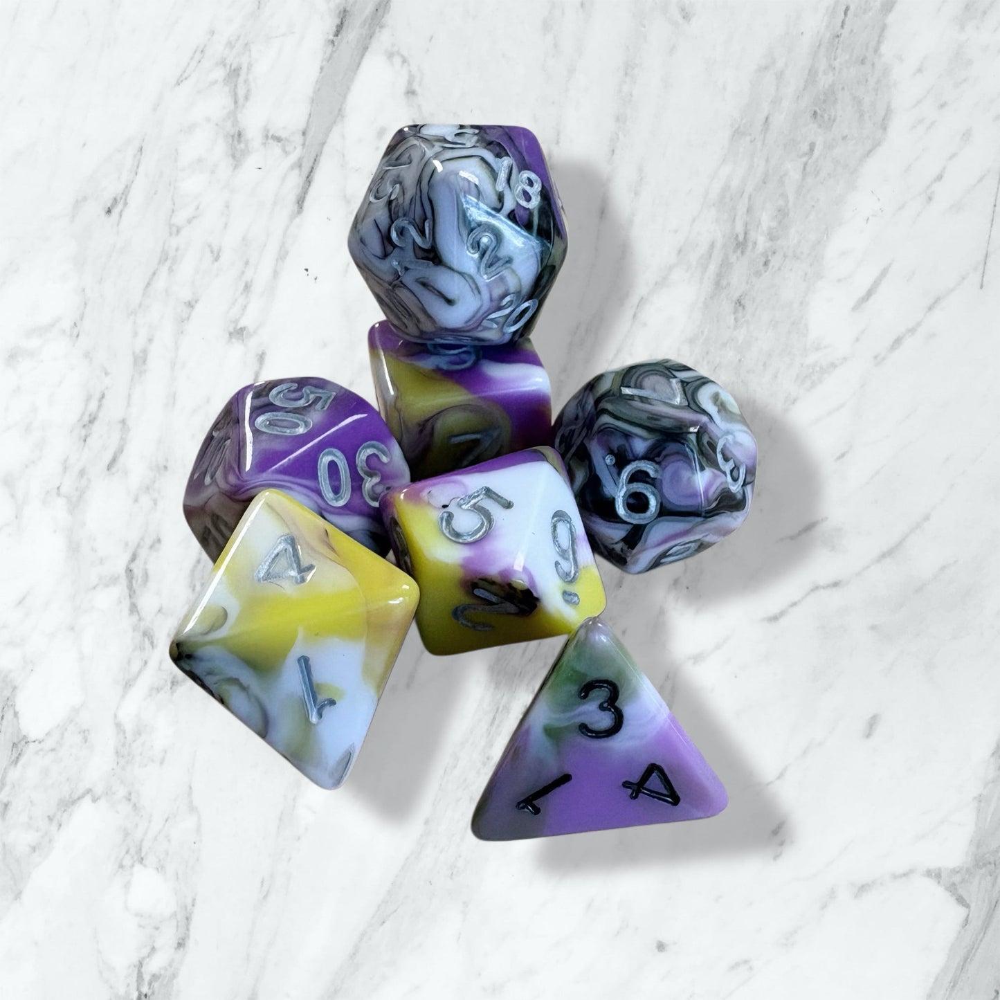 Roll for Pride - Pride Flag Dice Sets