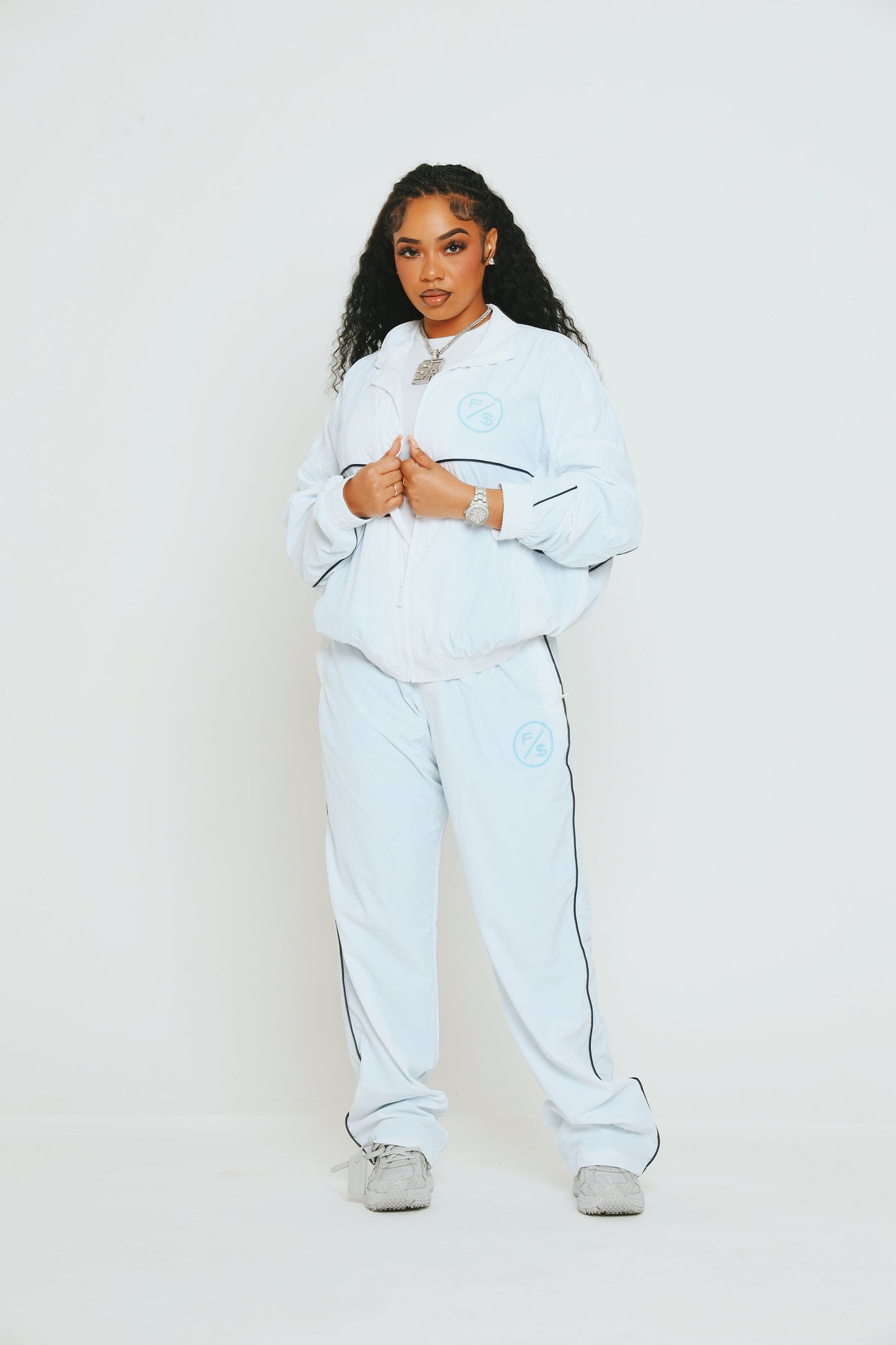 MOTION Nylon Jacket (White) - Concordia Style Boutique
