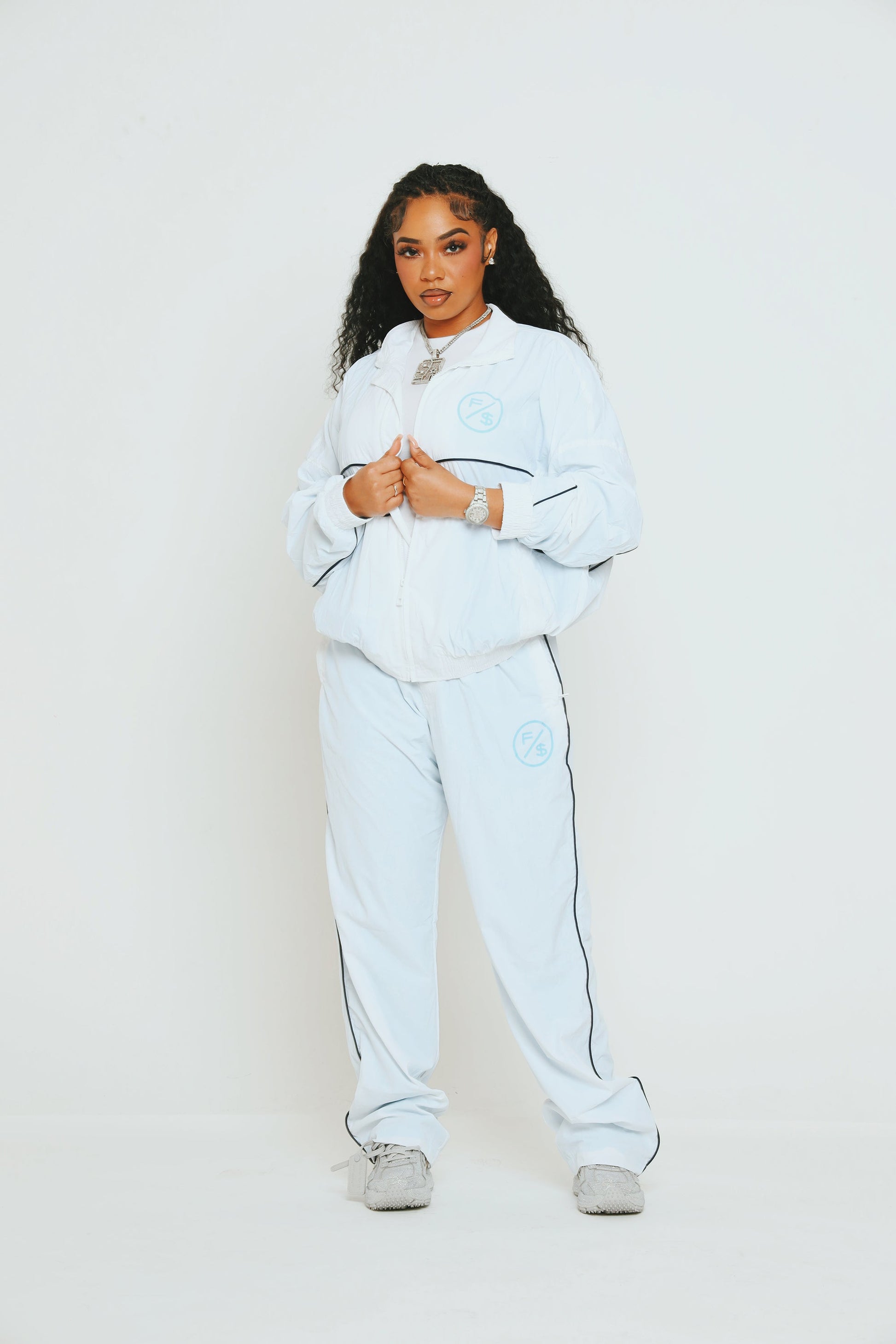 MOTION Nylon Jacket (White) - Concordia Style Boutique