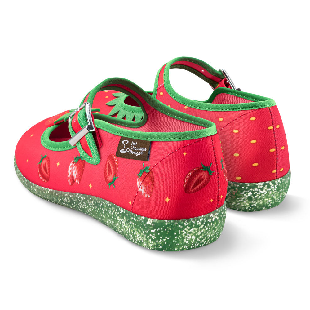 Chocolaticas® Berry Bliss Women's Mary Jane Flat - Concordia Style Boutique