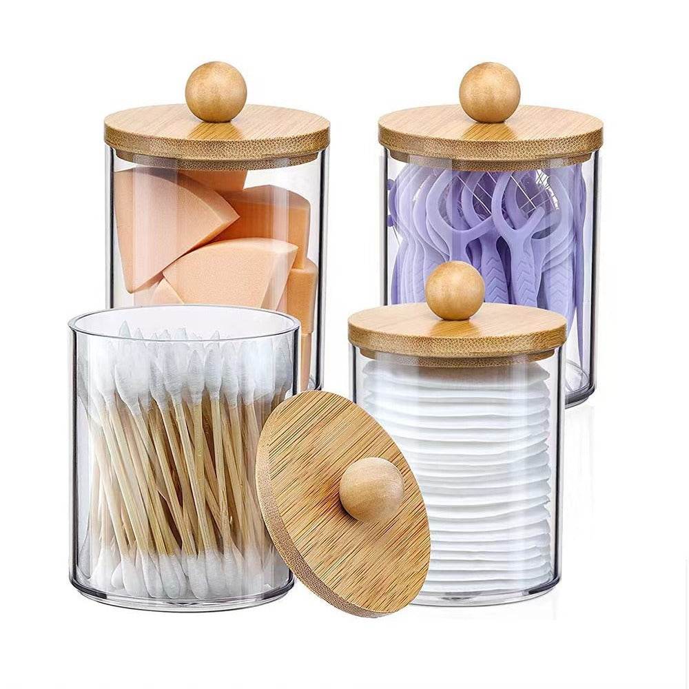 Round Container with Bamboo Lid - Concordia Style Boutique