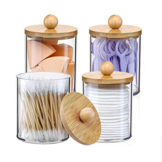 Round Container with Bamboo Lid - Concordia Style Boutique