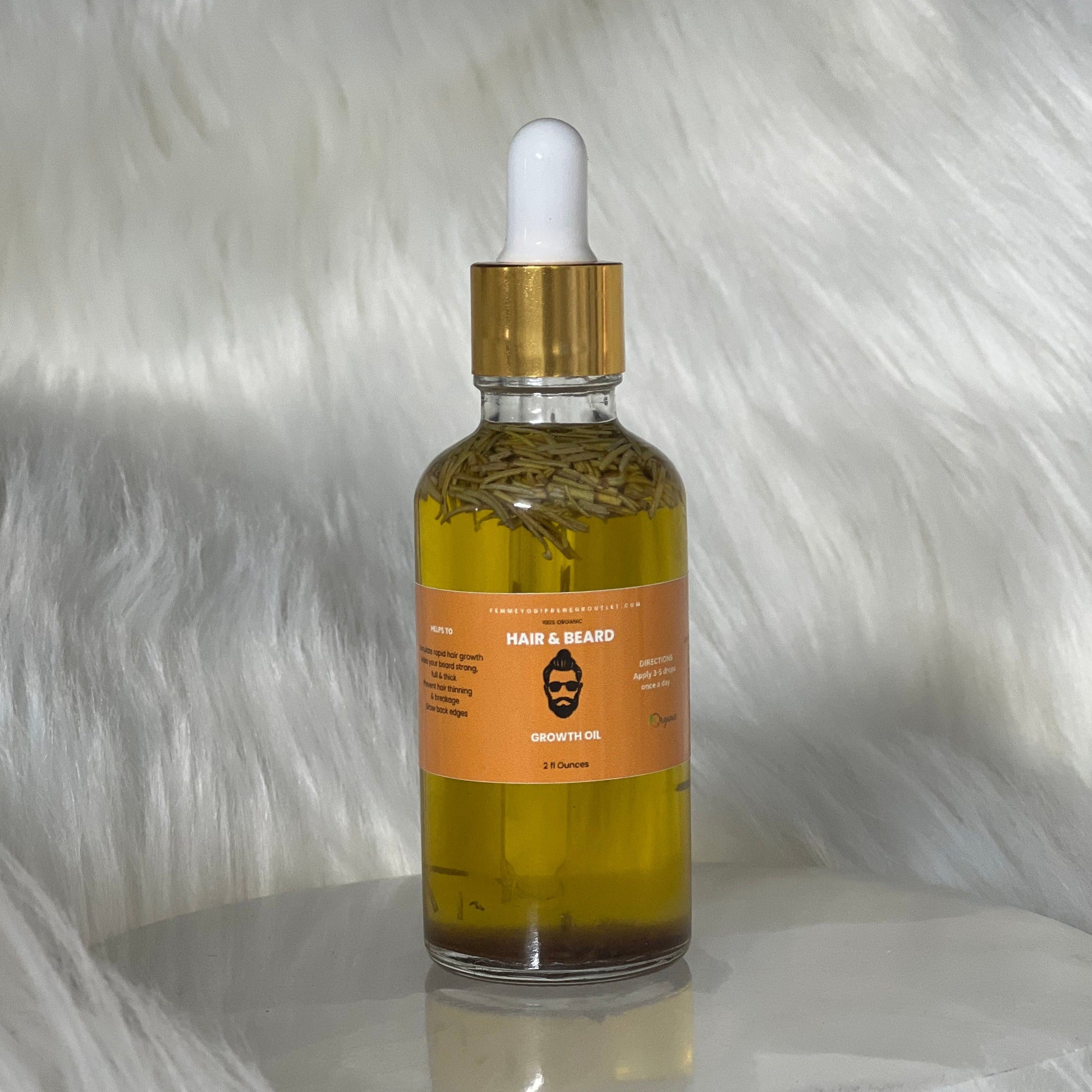 Beard & Hair Growth Oil - Organic - Concordia Style Boutique