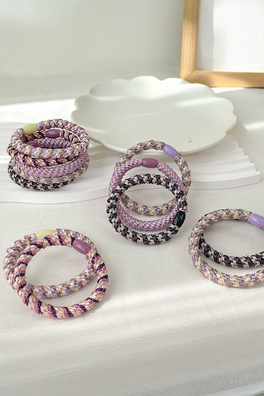 15 pcs Elastic Braided Hair Tie - Concordia Style Boutique
