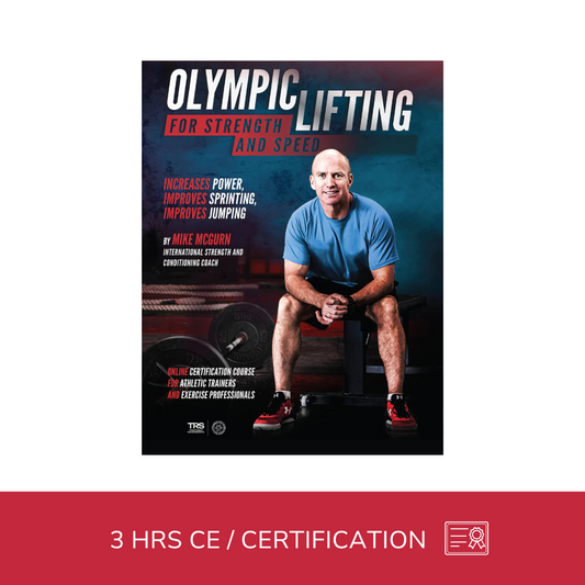Olympic Lifting for Strength and Speed (3 hrs) - Concordia Style Boutique