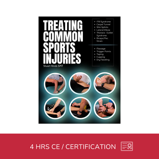 Treating Common Sports Injuries (4 hrs) - Concordia Style Boutique