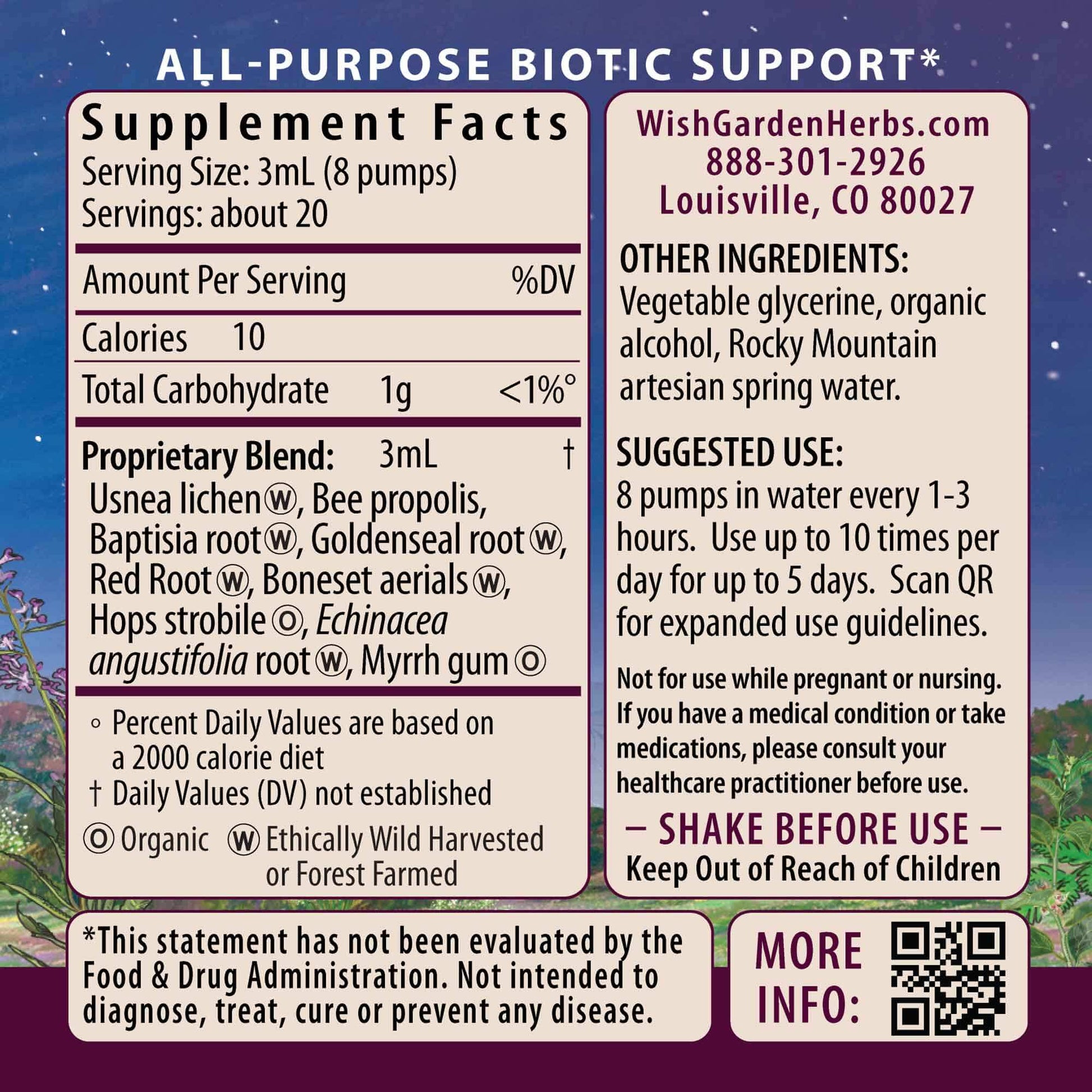 Kick-Ass Biotic Immune Force - Concordia Style Boutique